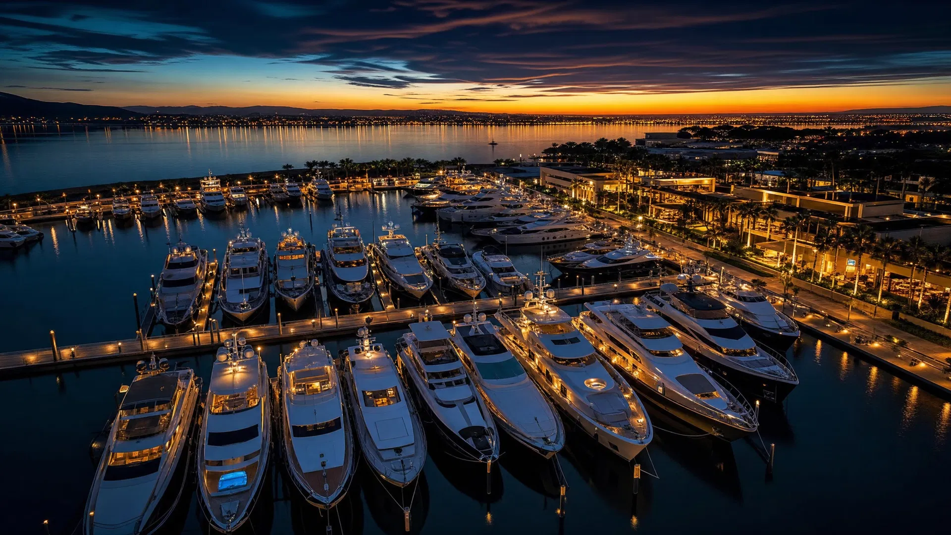 Luxury marina