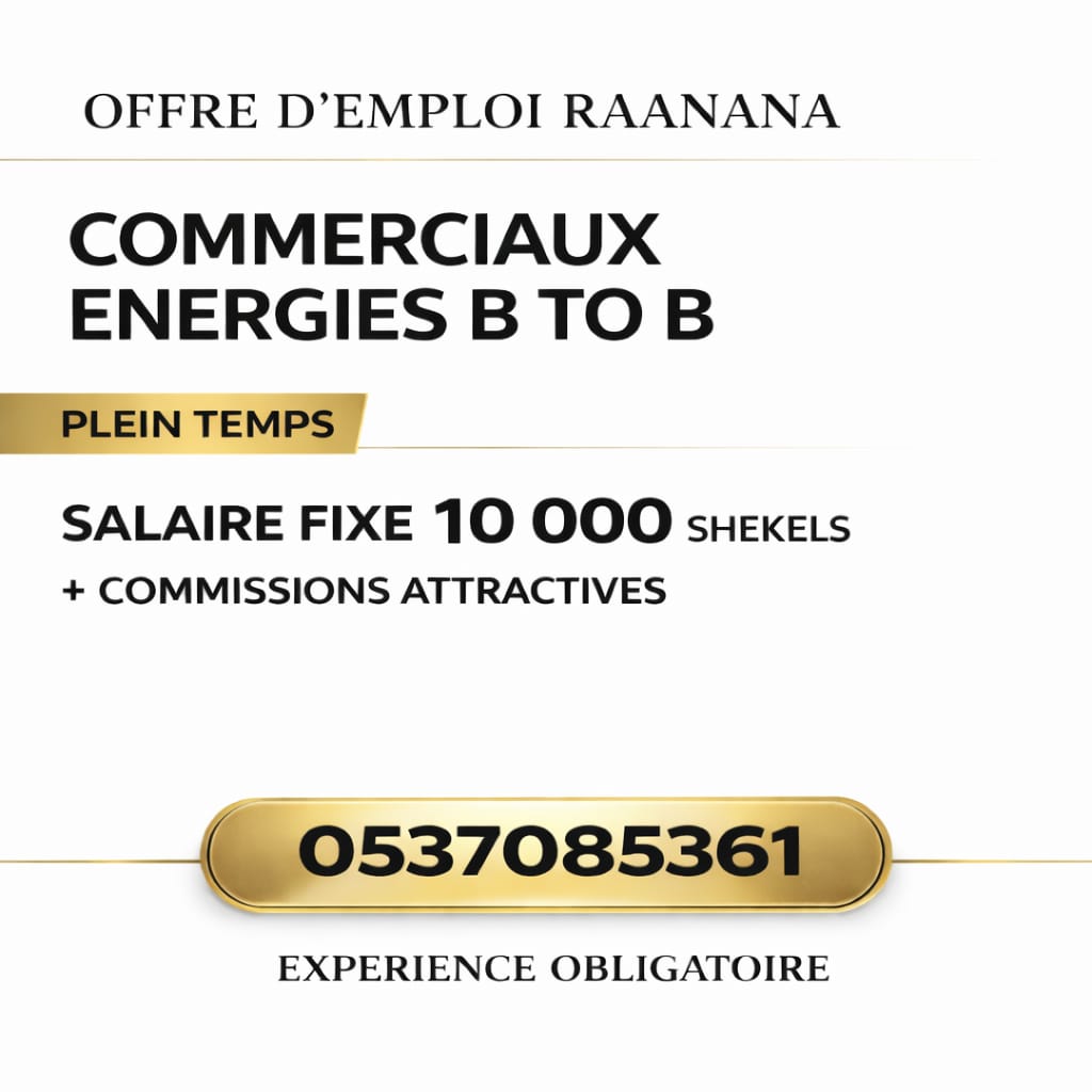 COMMERCIAUX Secteur Energie B2B installateur 