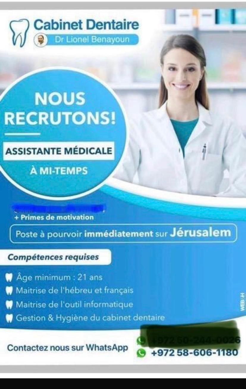 Assistante Médicale à Mi-temps
