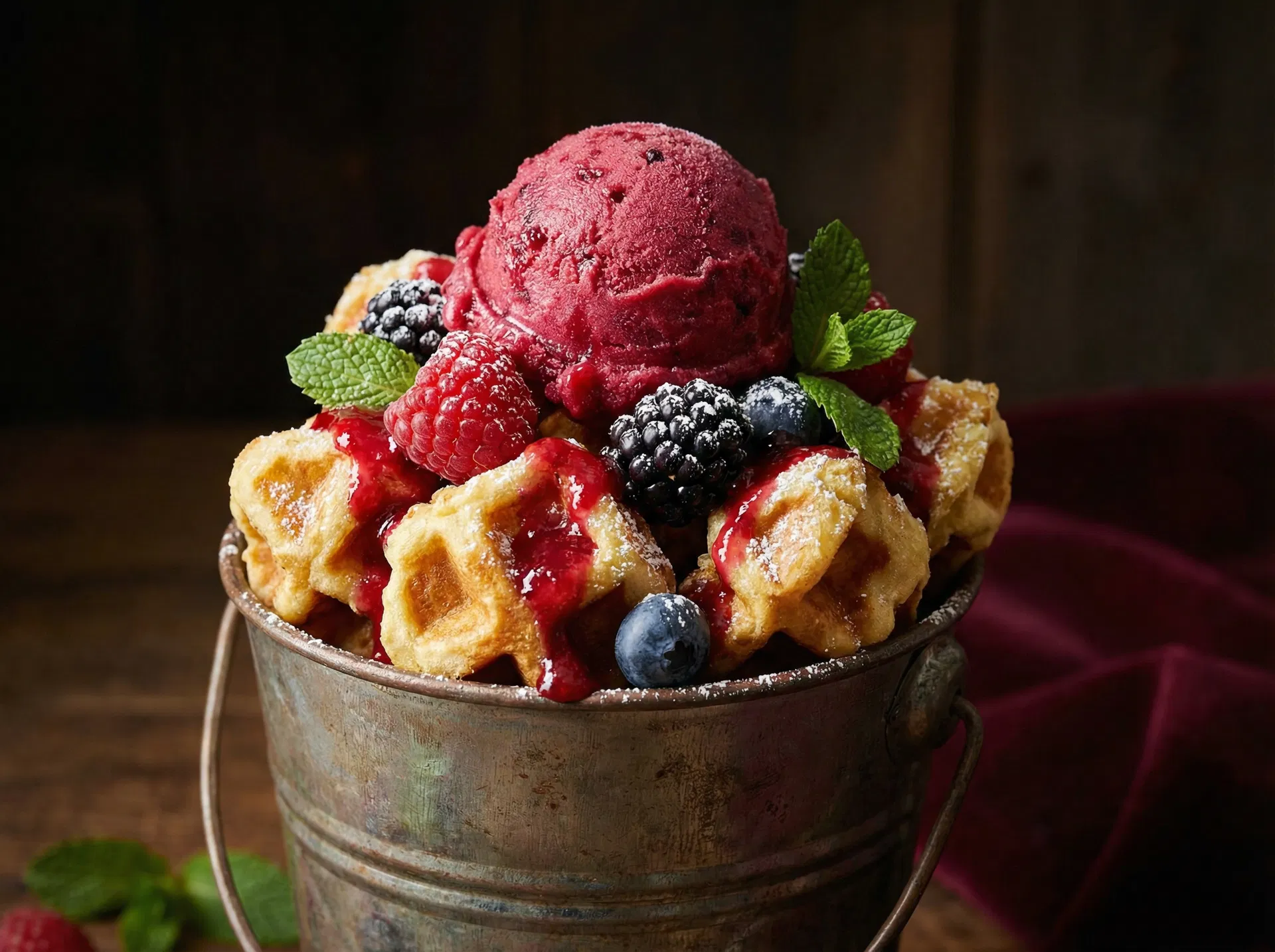 Wild Berry Bucket — Waffle Can Colorado