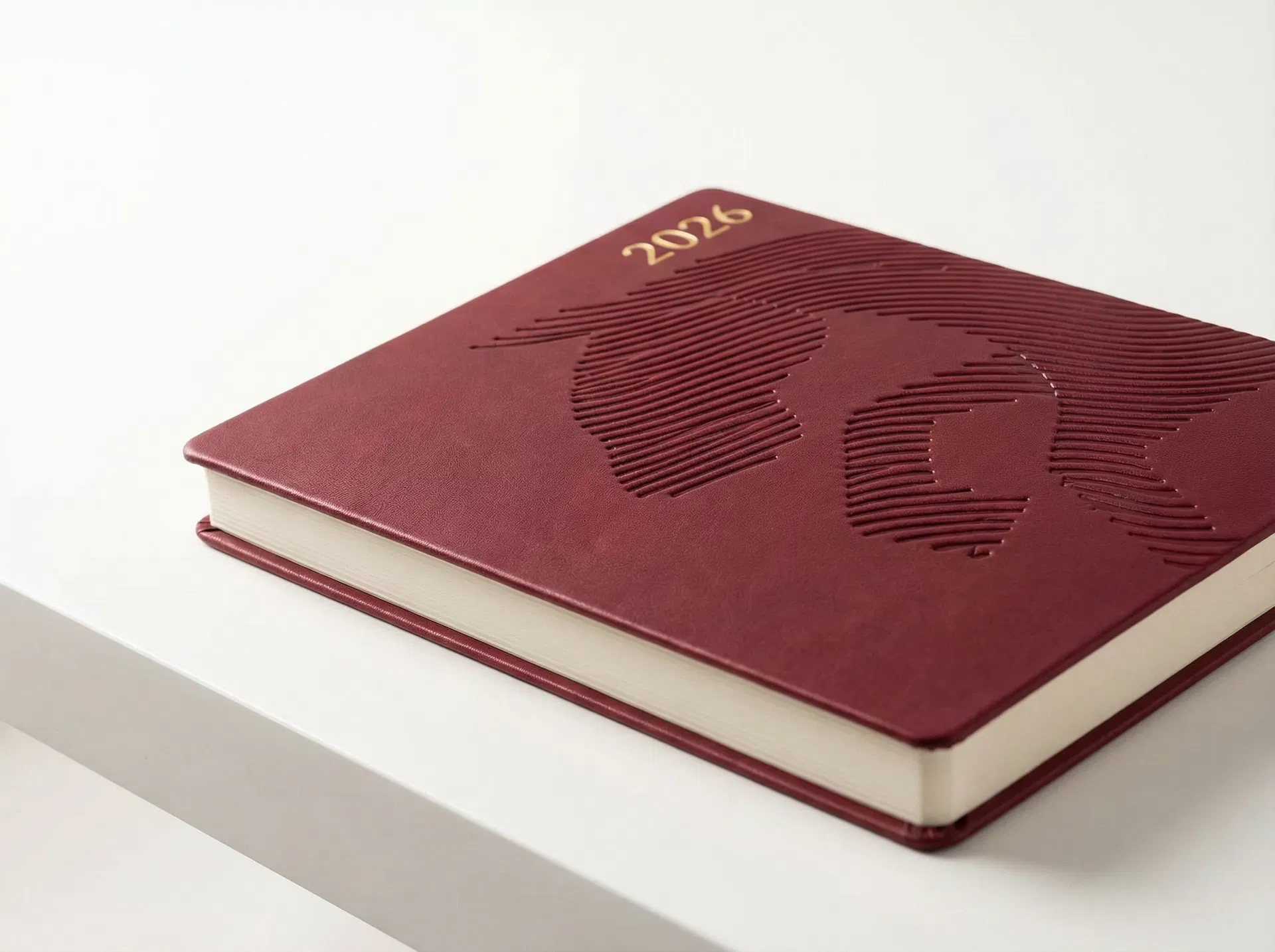 Premium embossed notebook