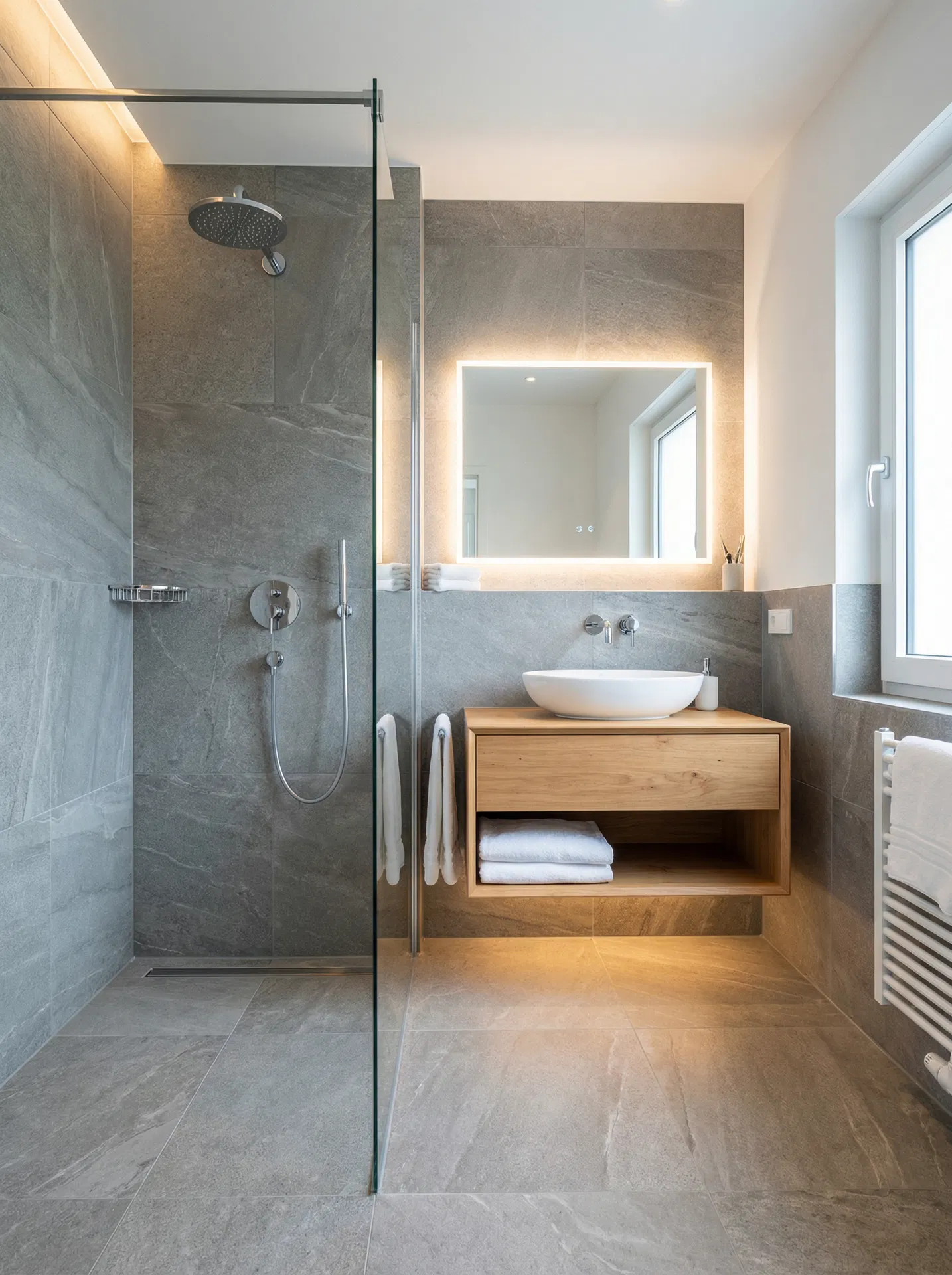 Badsanierung — Nachher