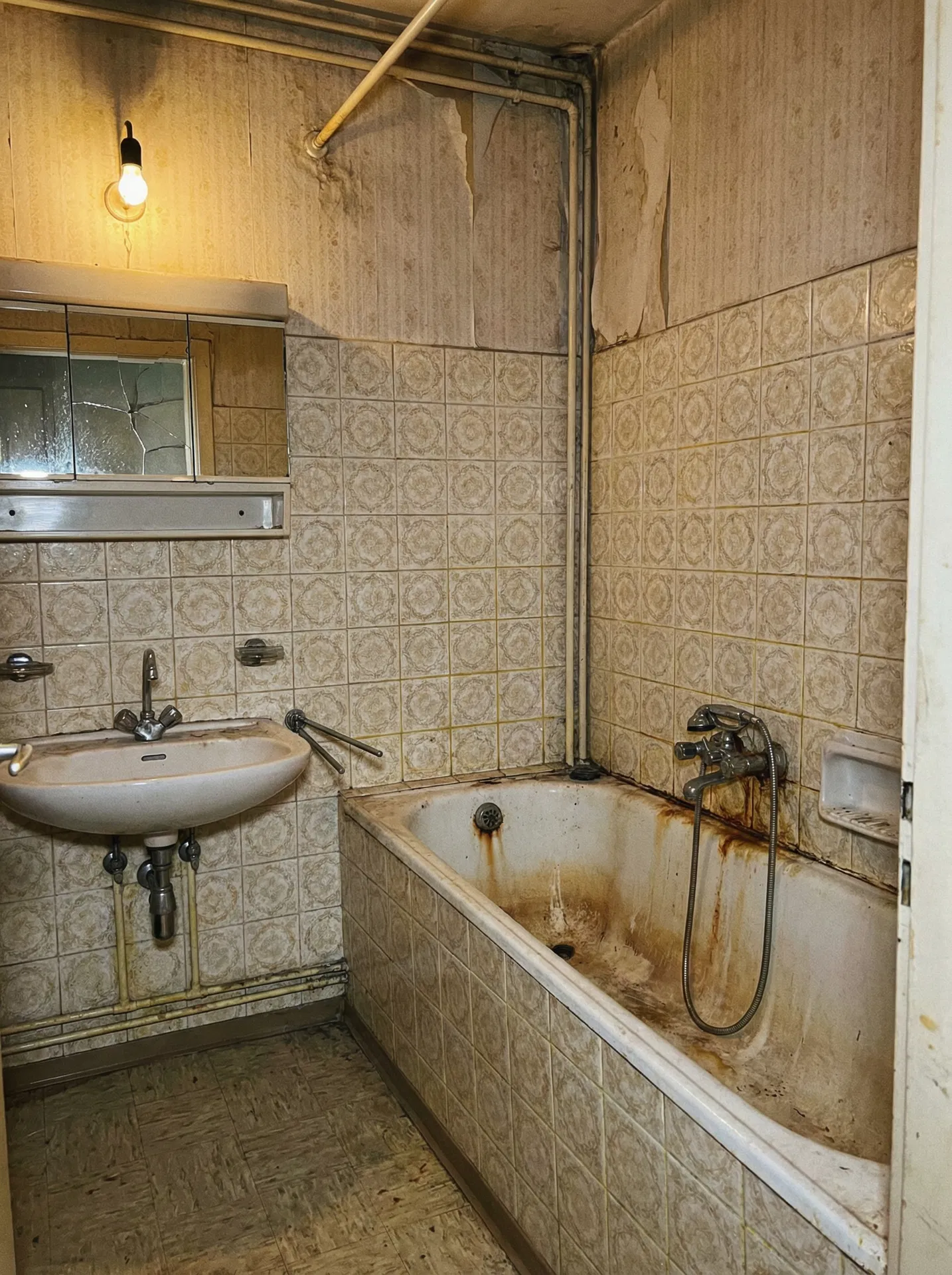 Badsanierung — Vorher