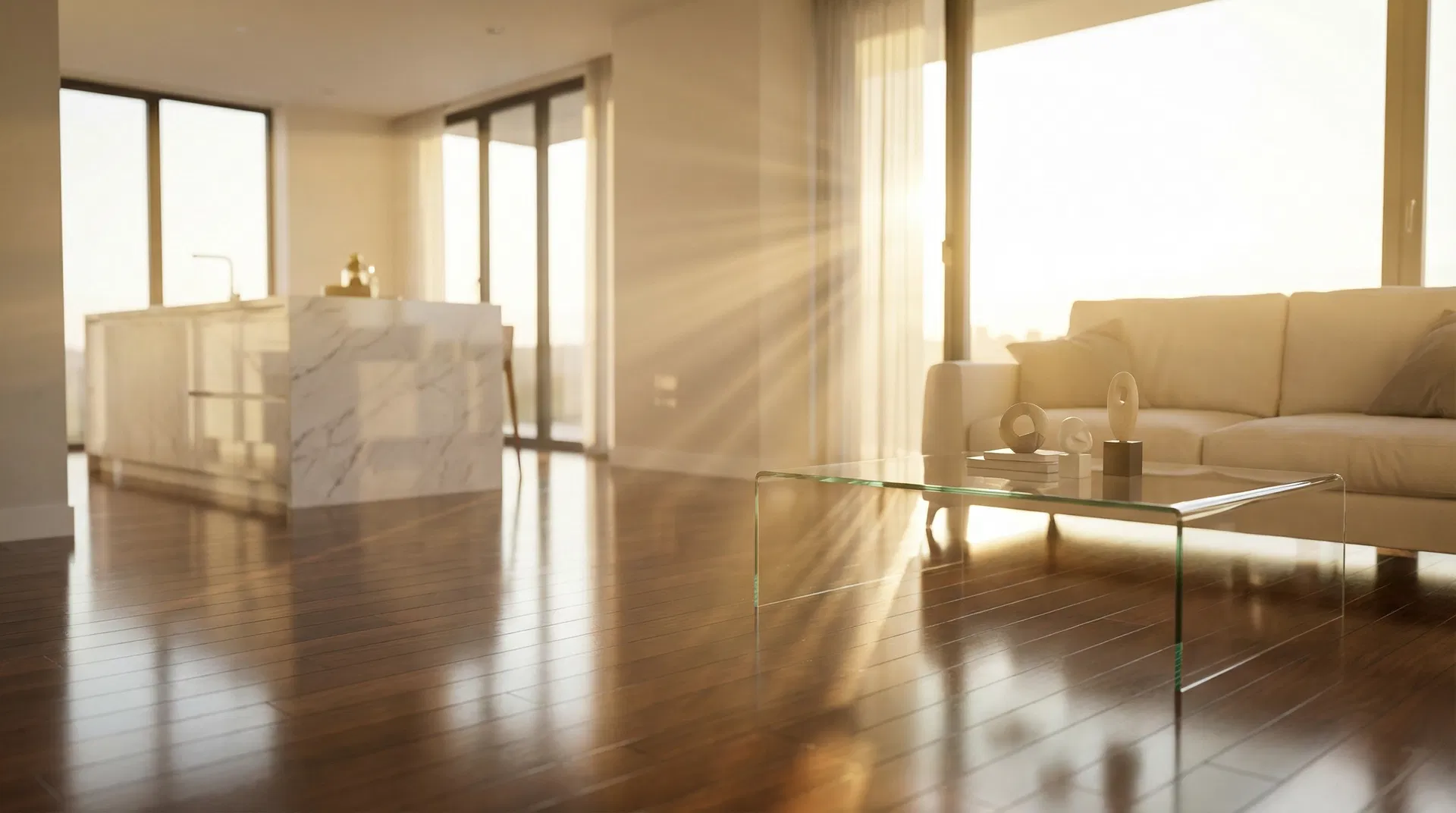 Luxury clean interior