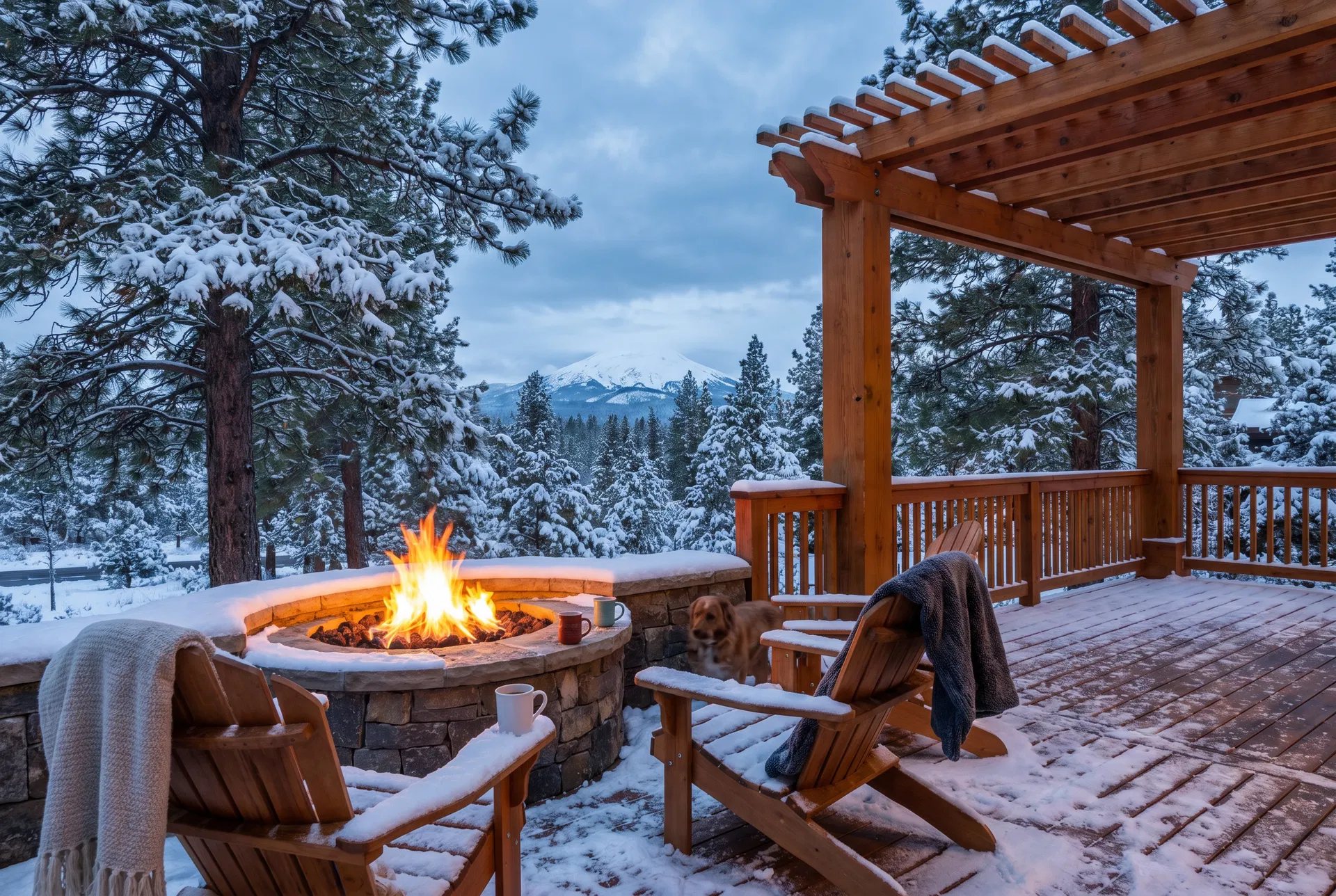 Awbrey Butte Patio & Wall
