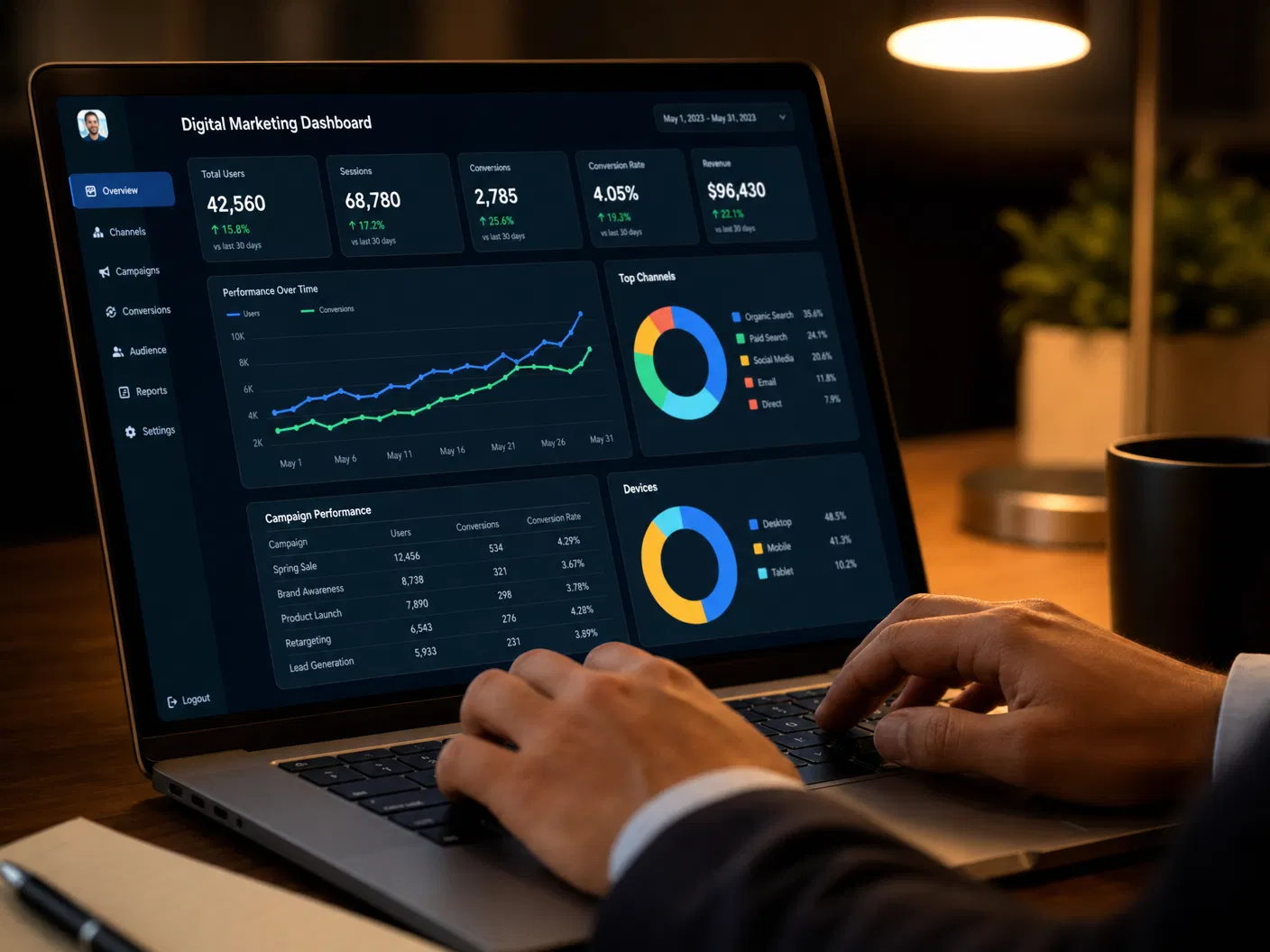 Google Ads Performance Dashboard