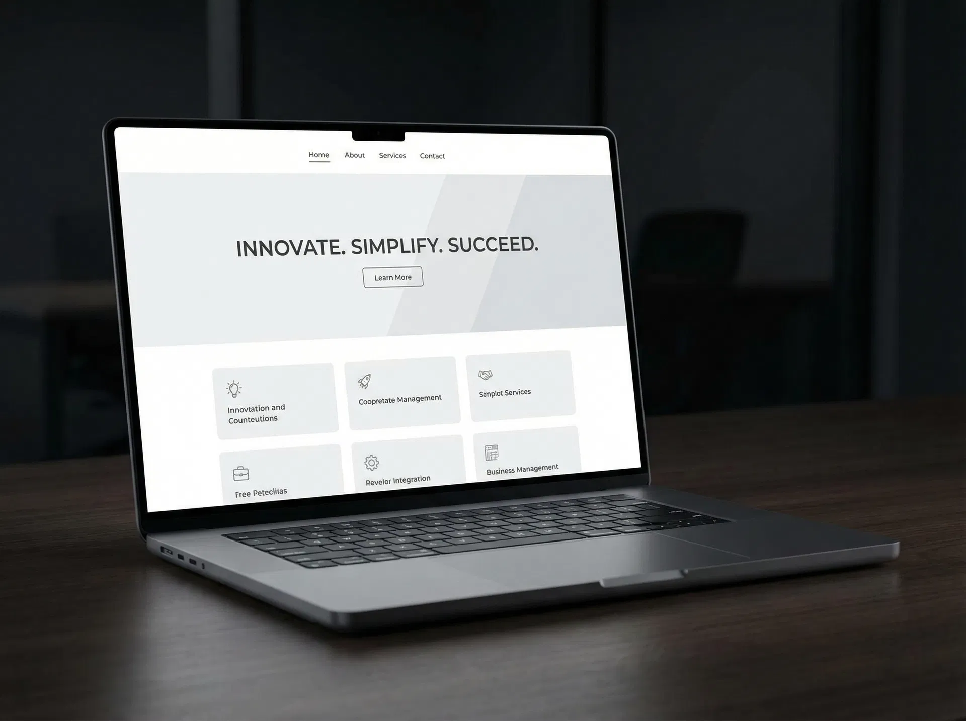 Basic Website website example