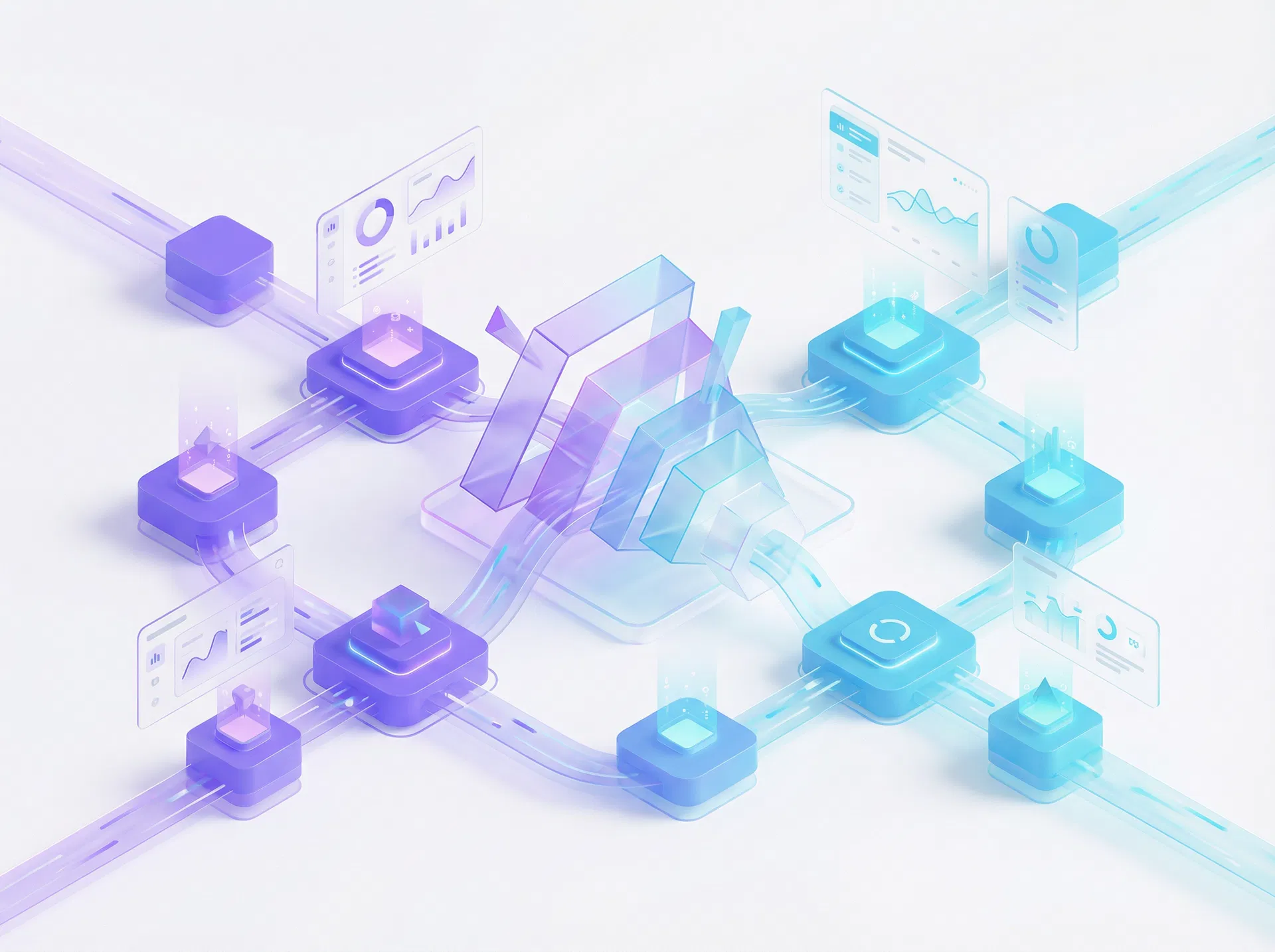 Marketing systeem visualisatie