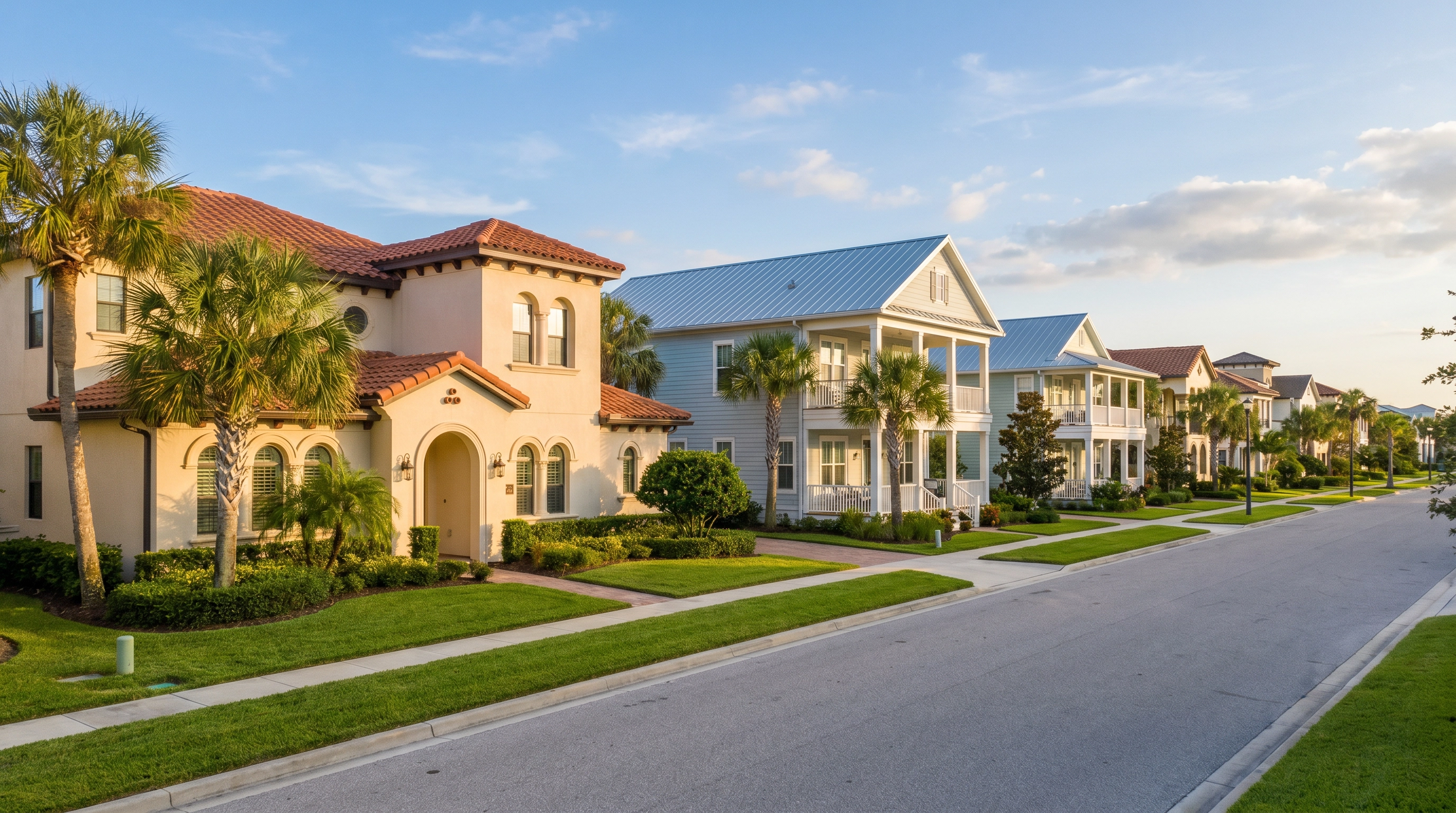 Coastal homes in New Smyrna Beach