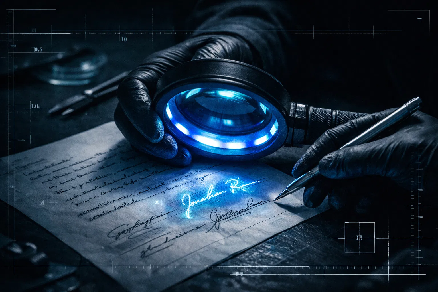 Análise forense de documentos