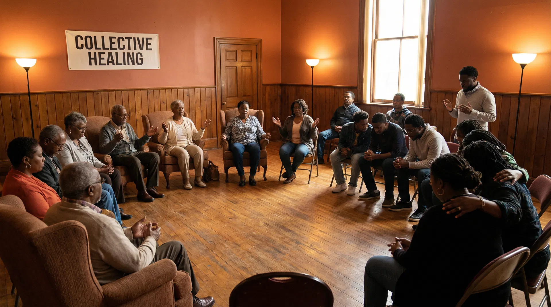 Community healing circle