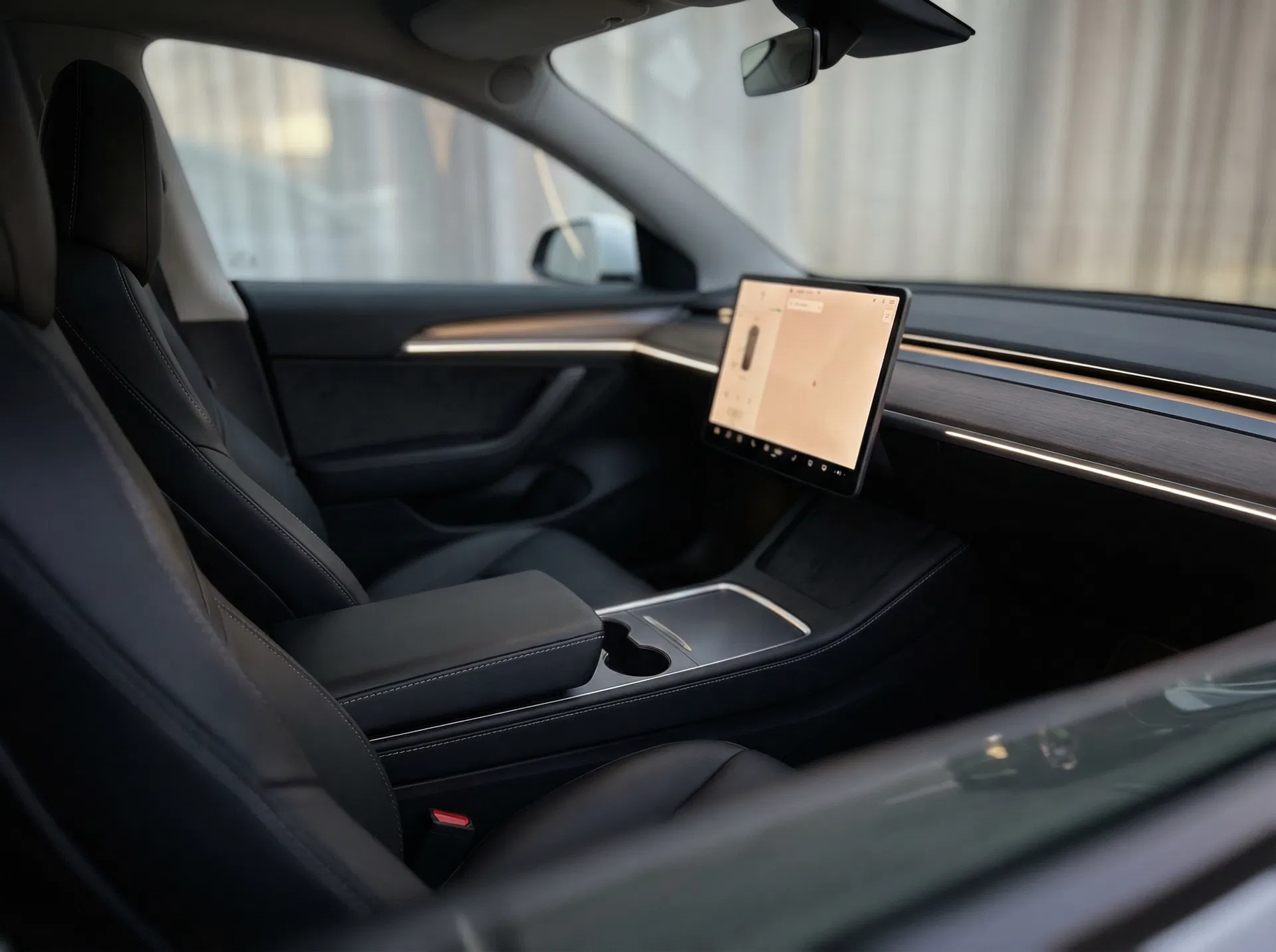 Tesla Model 3 interior
