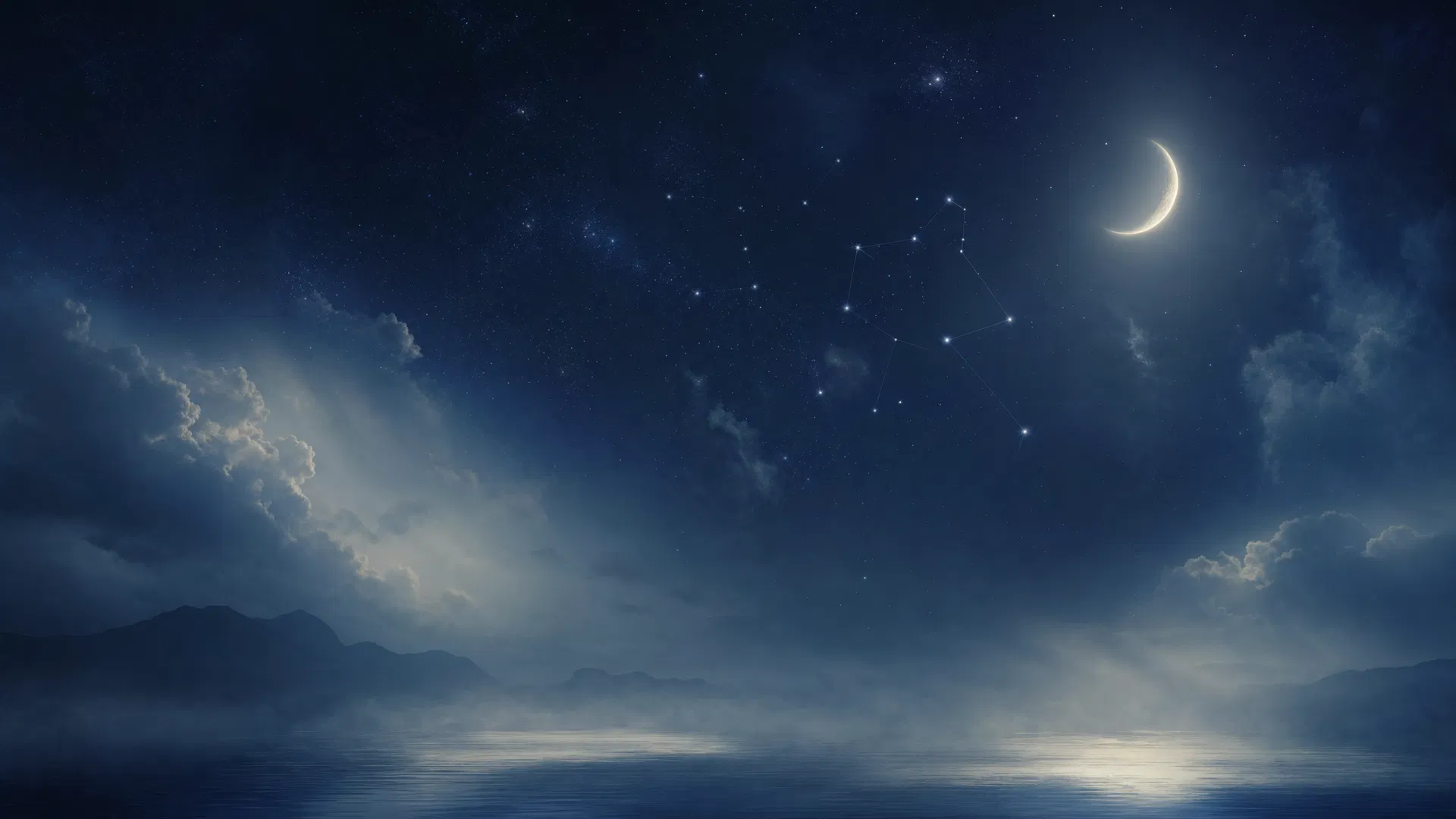 Ciel nocturne mystique
