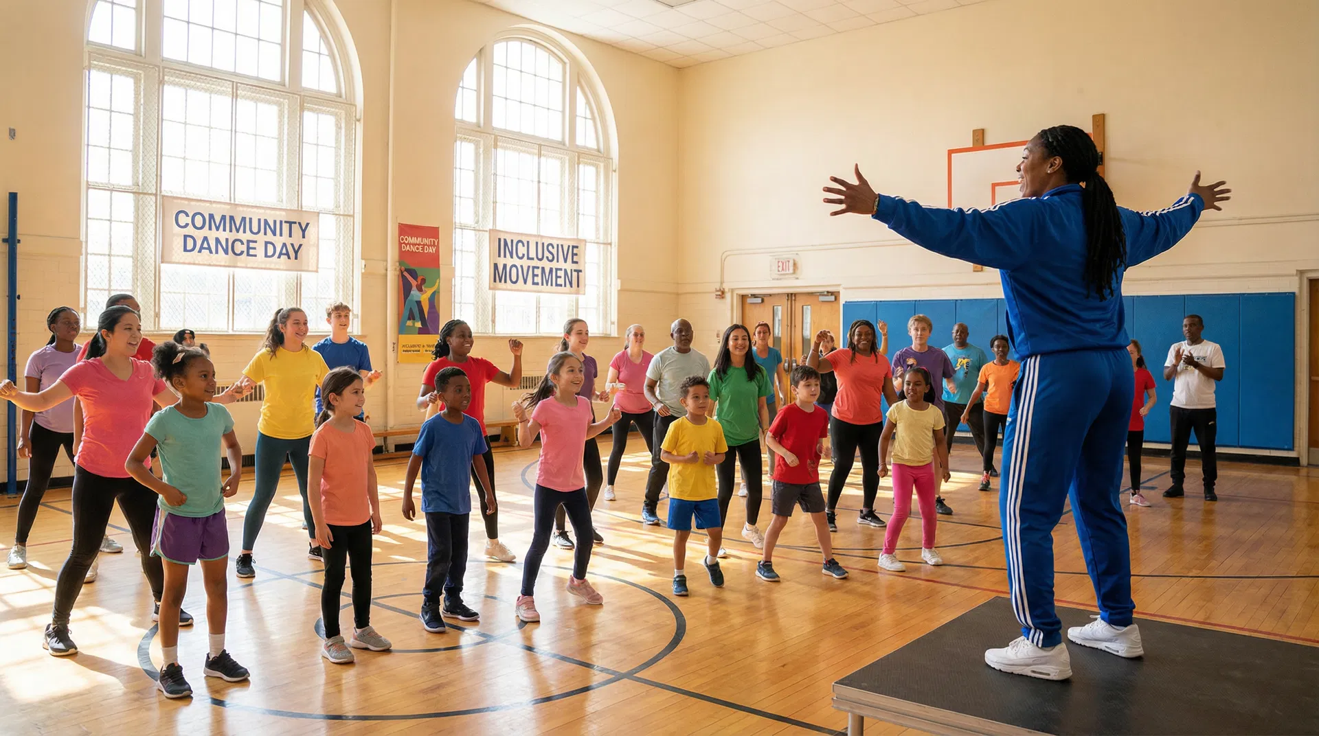 Community dance workshop