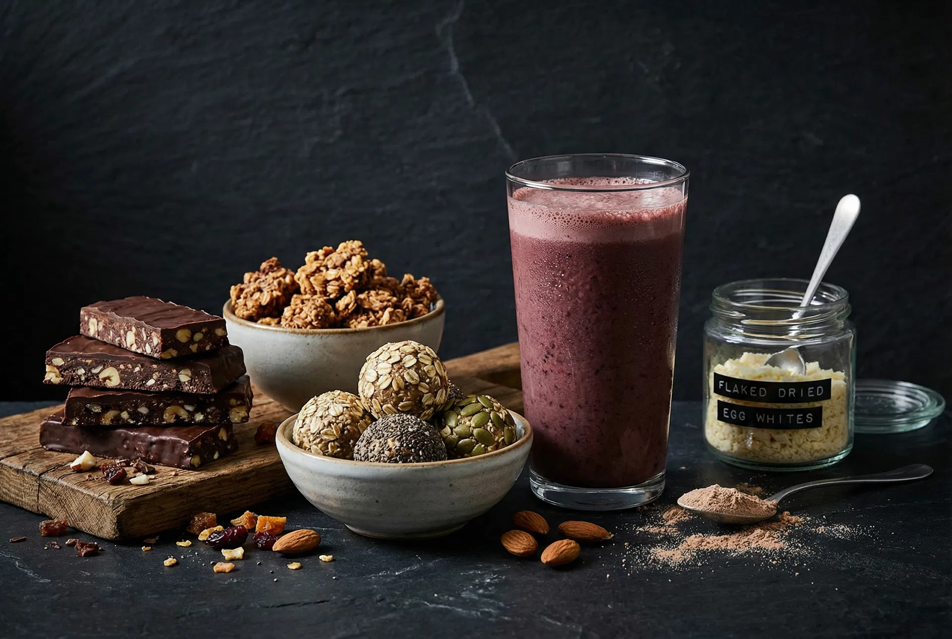 Pan-Dried Egg Whites