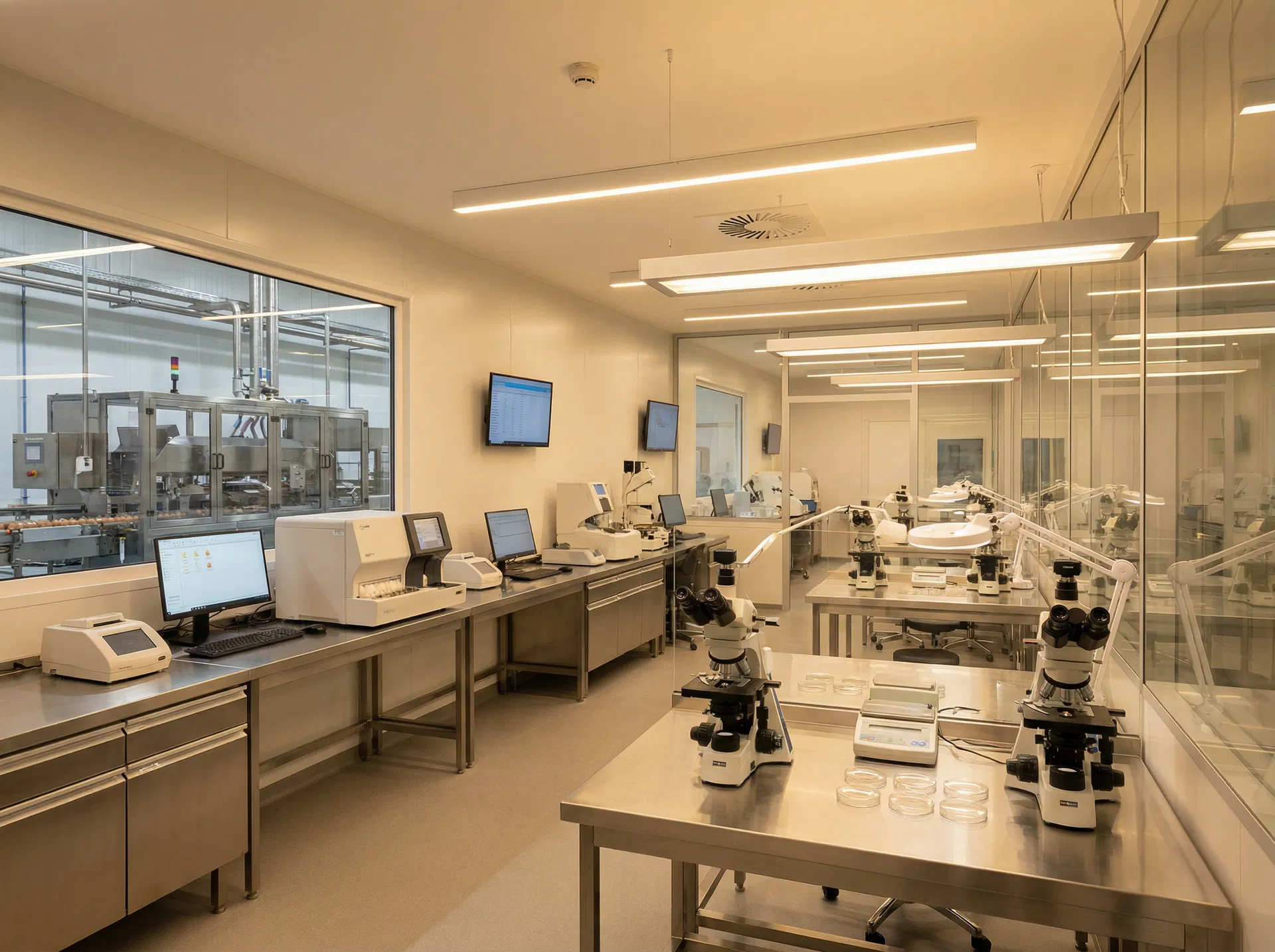 Quality Control Laboratory at Oskaloosa Food Products