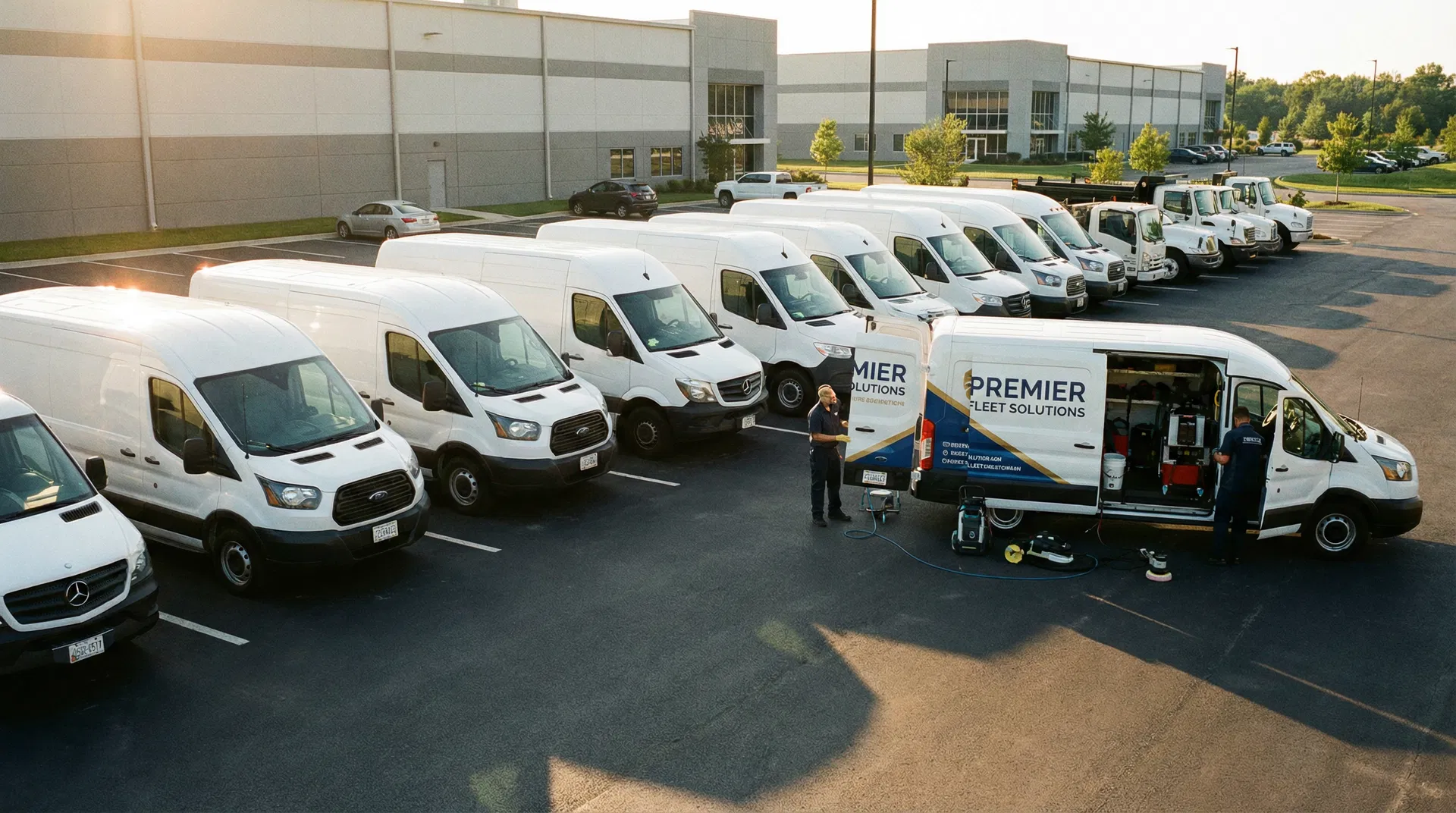 Fleet vehicle detailing