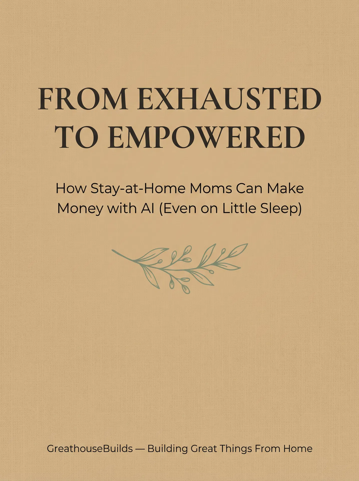 From Exhausted to Empowered ebook cover