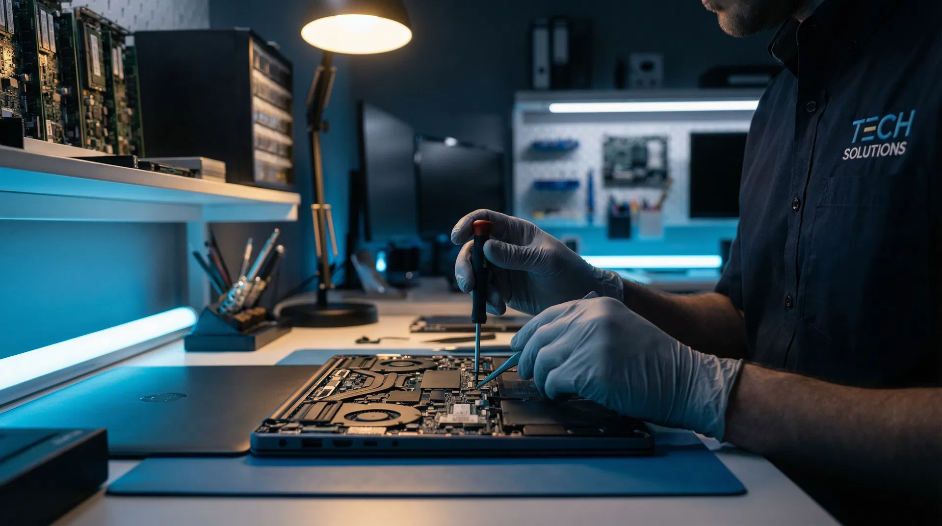 Professional computer repair at Hensburg Horizon