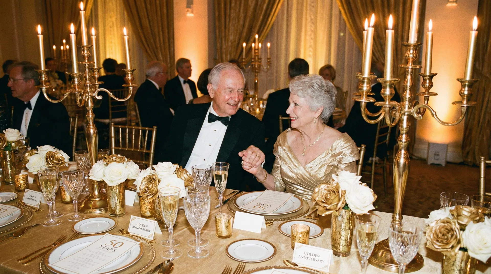 Bodas de Oro o Plata - Celebración elegante