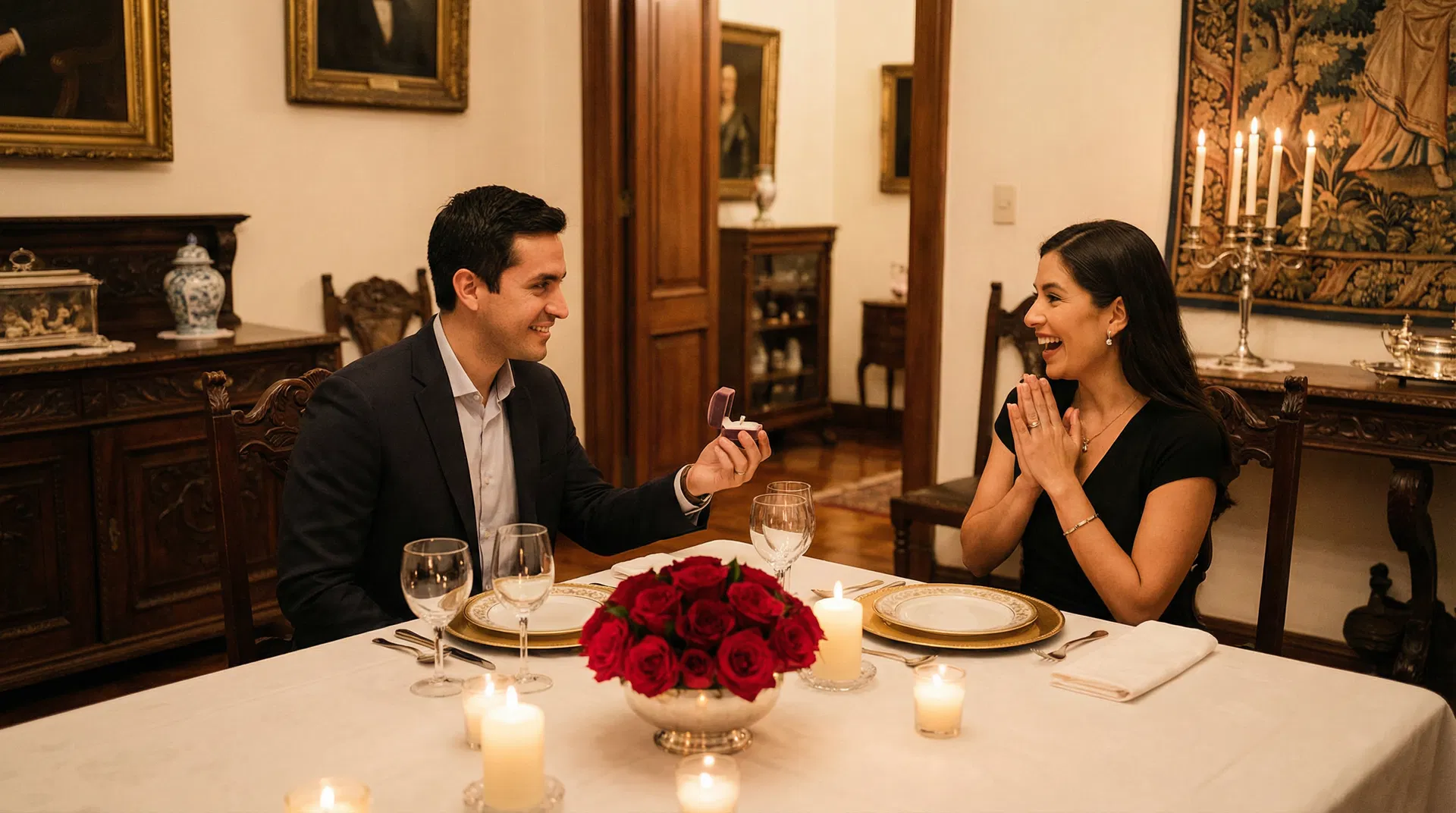 Pedida de Mano en Lima - Cena Elegante para Propuestas