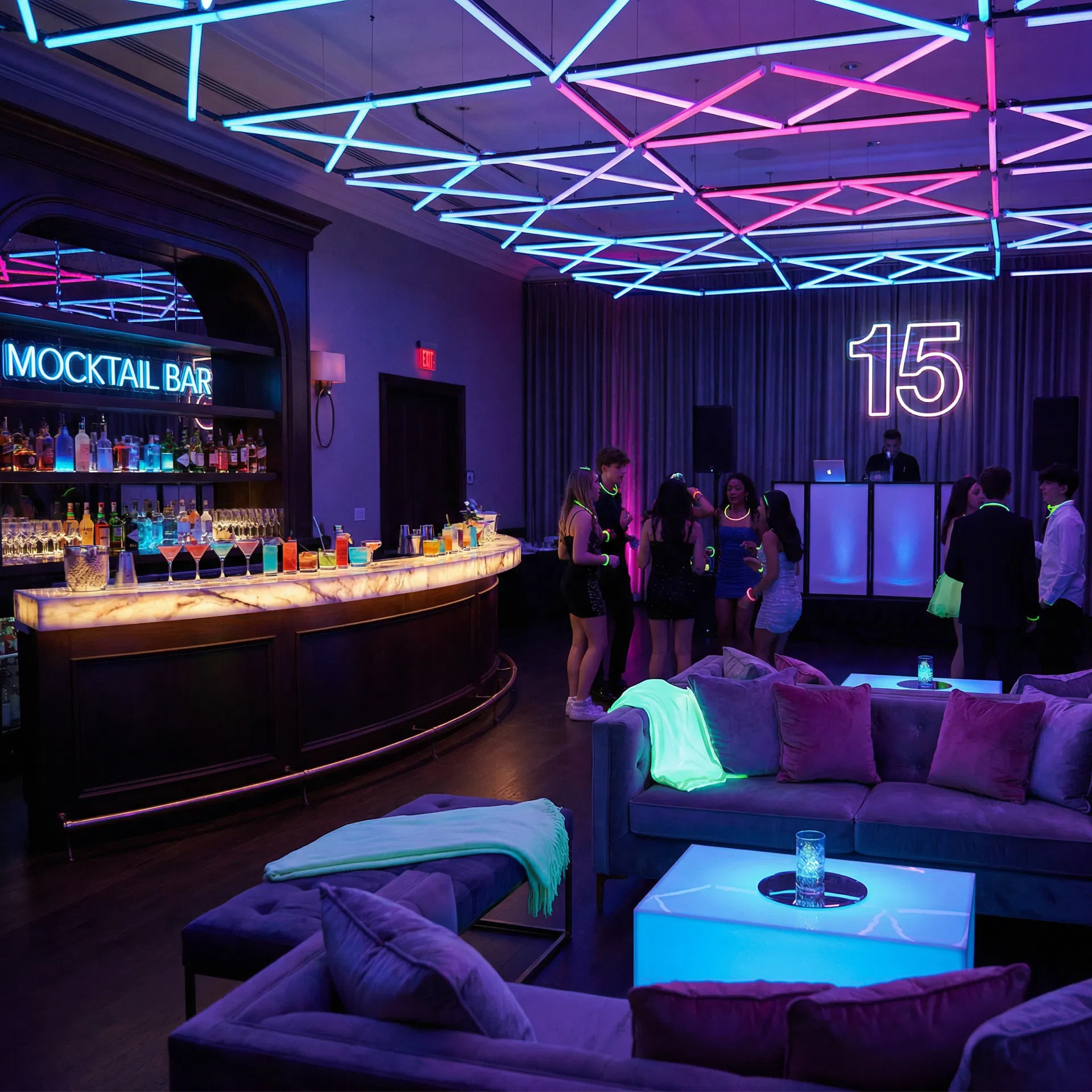 Pack Quinceaños Glow Party