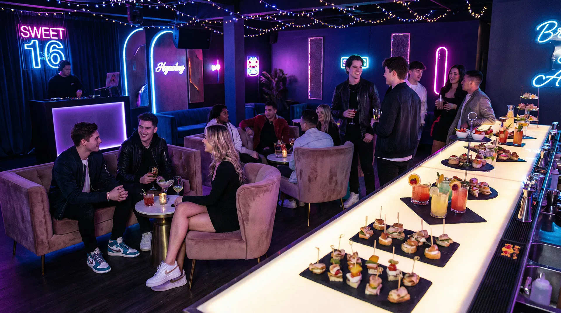 Sweet Sixteen Lounge Party