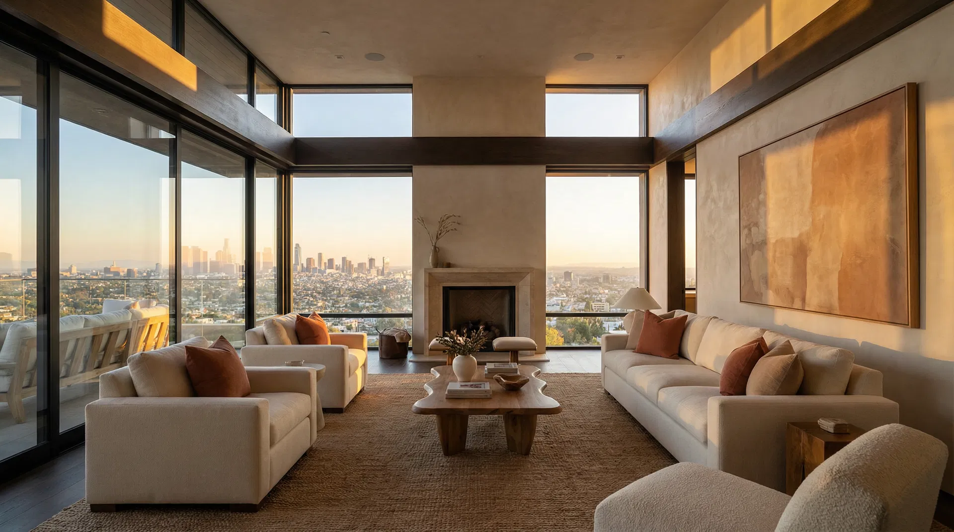 Luxury real estate interior