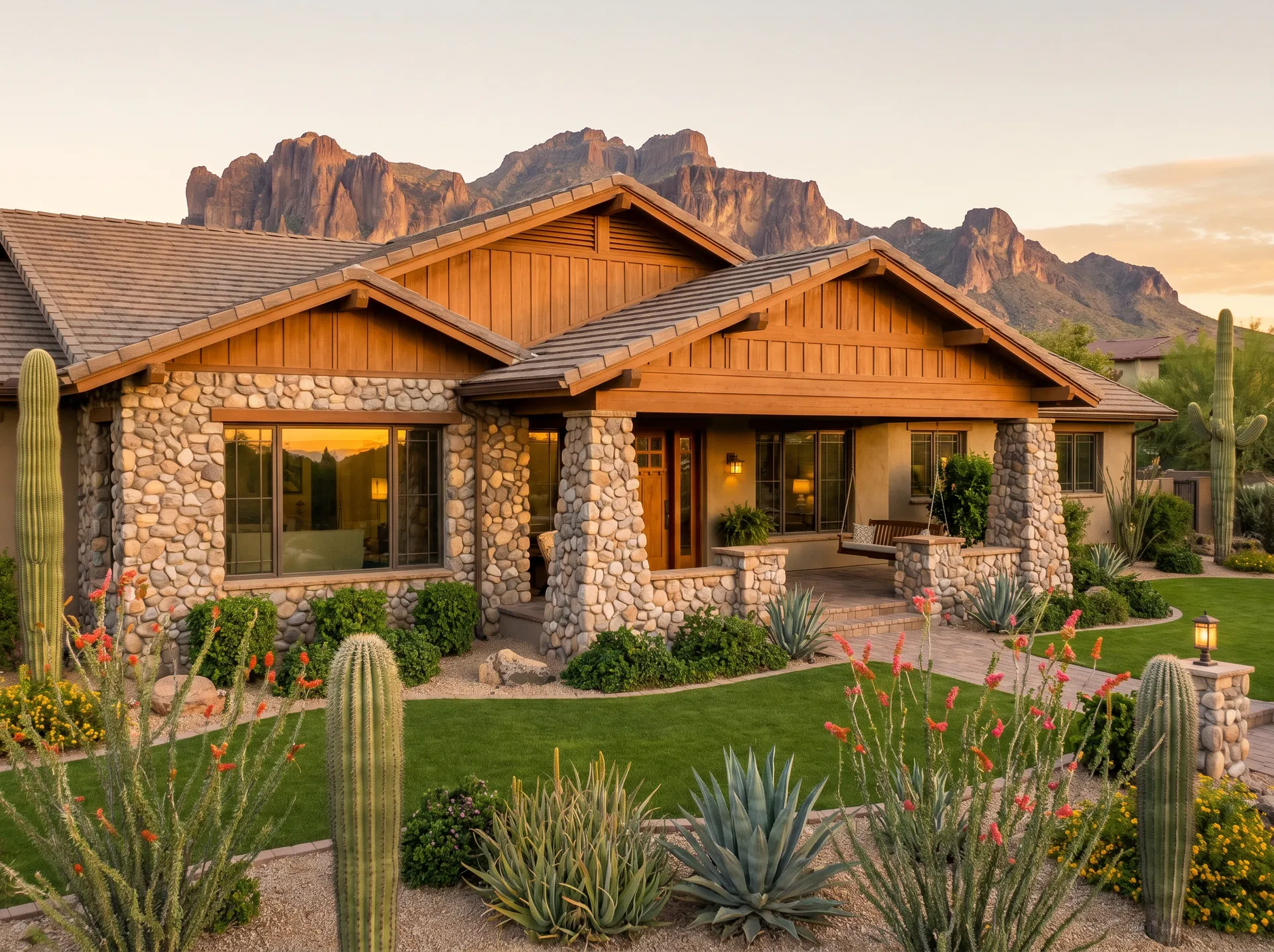 Craftsman Desert Home