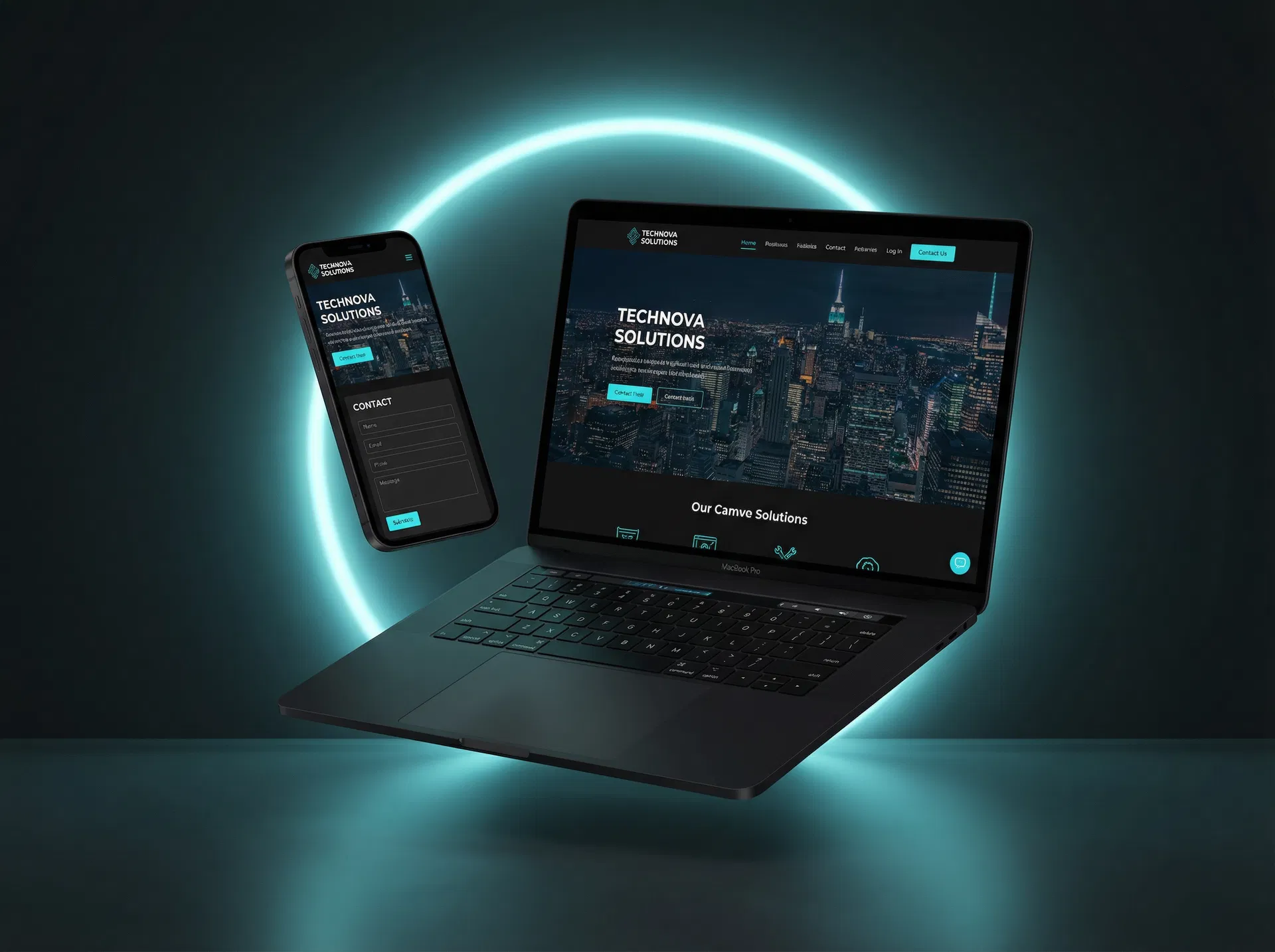 Northpeak portfolio mockup