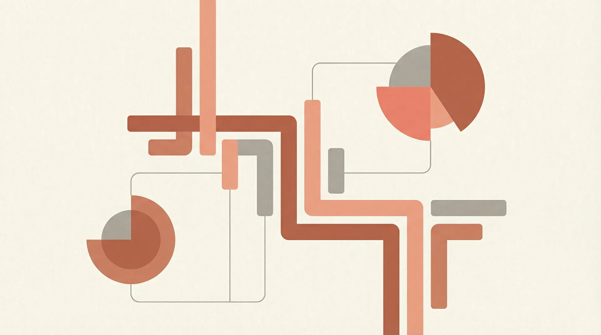Abstract data visualization representing patient satisfaction