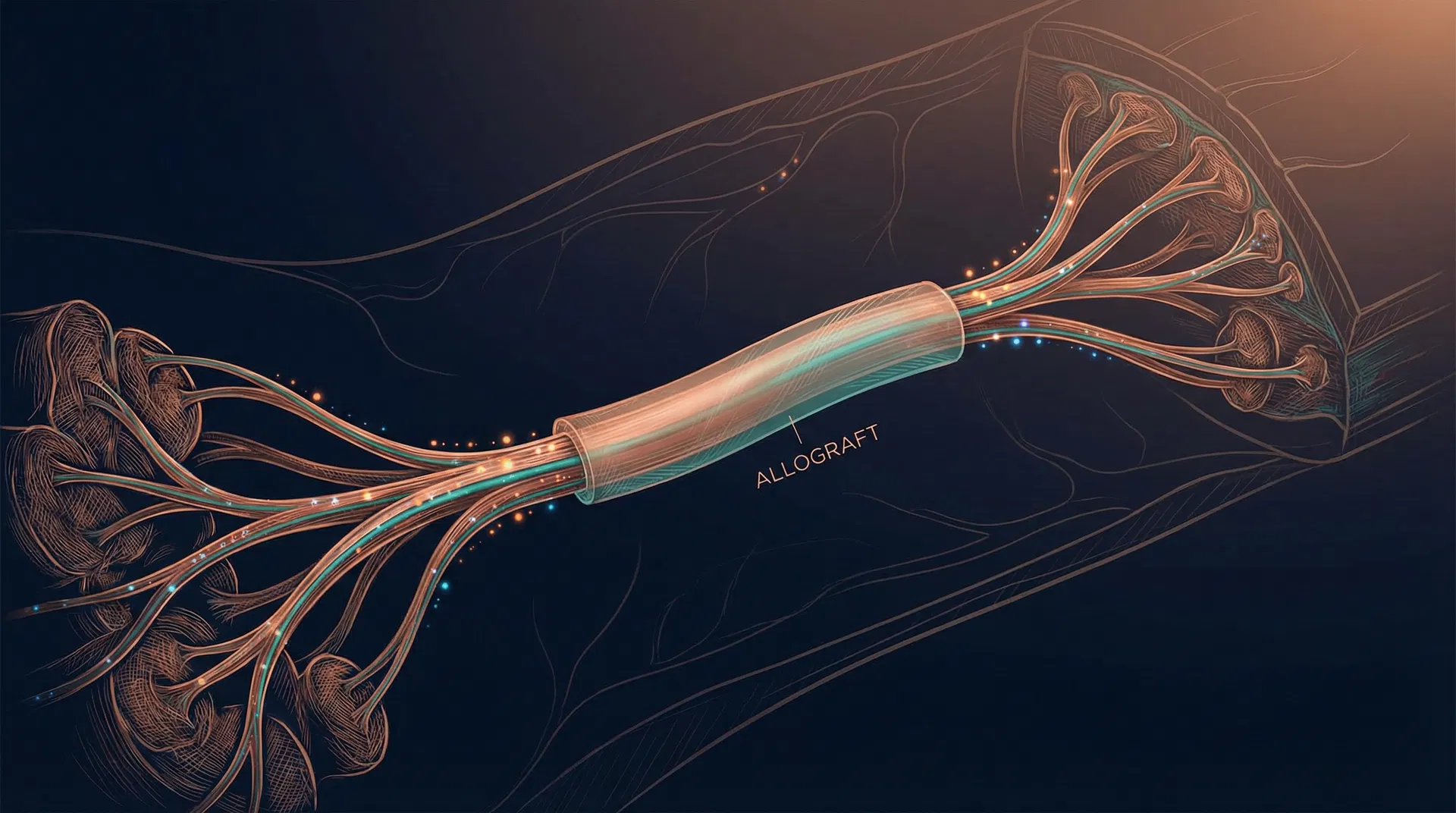 Nerve allograft illustration