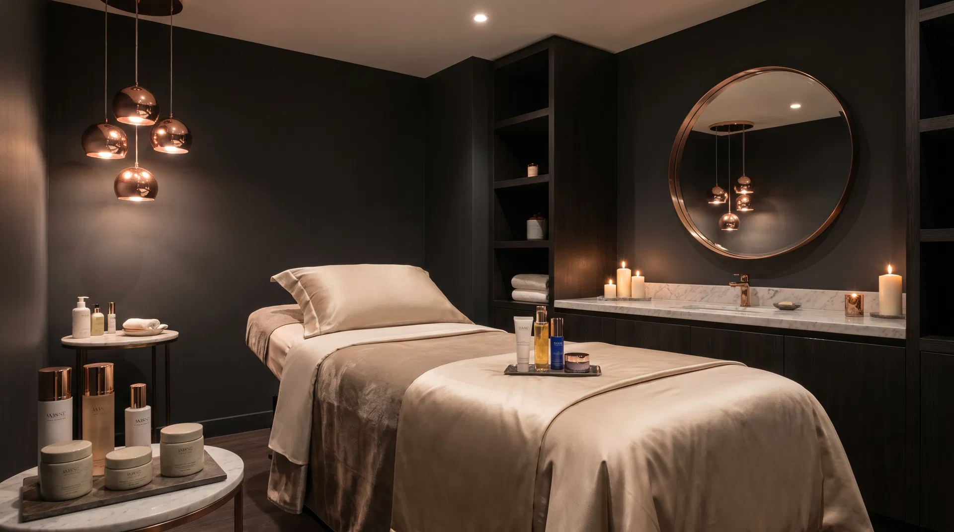 Luxury spa interior
