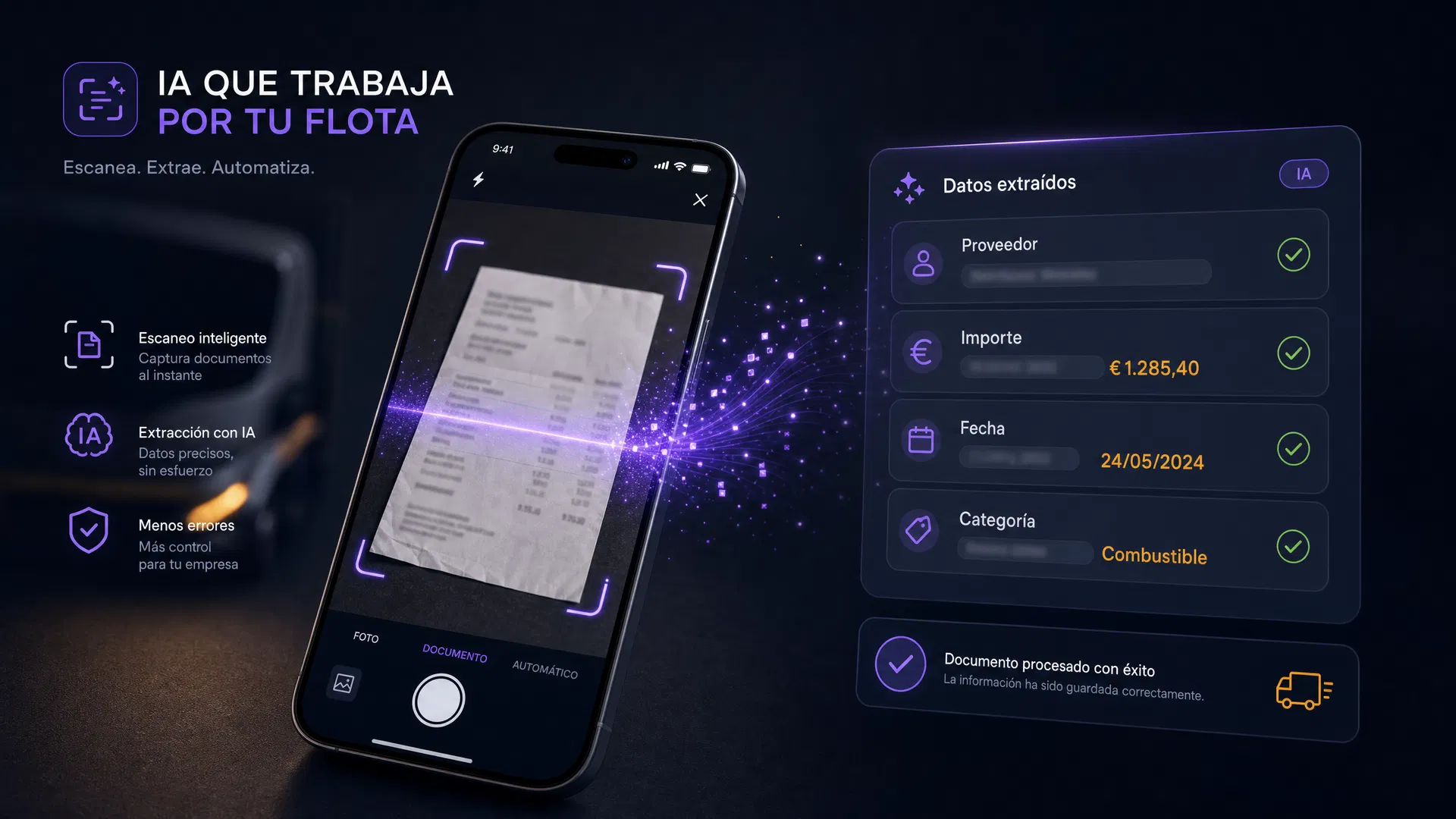 IA escaneo de documentos