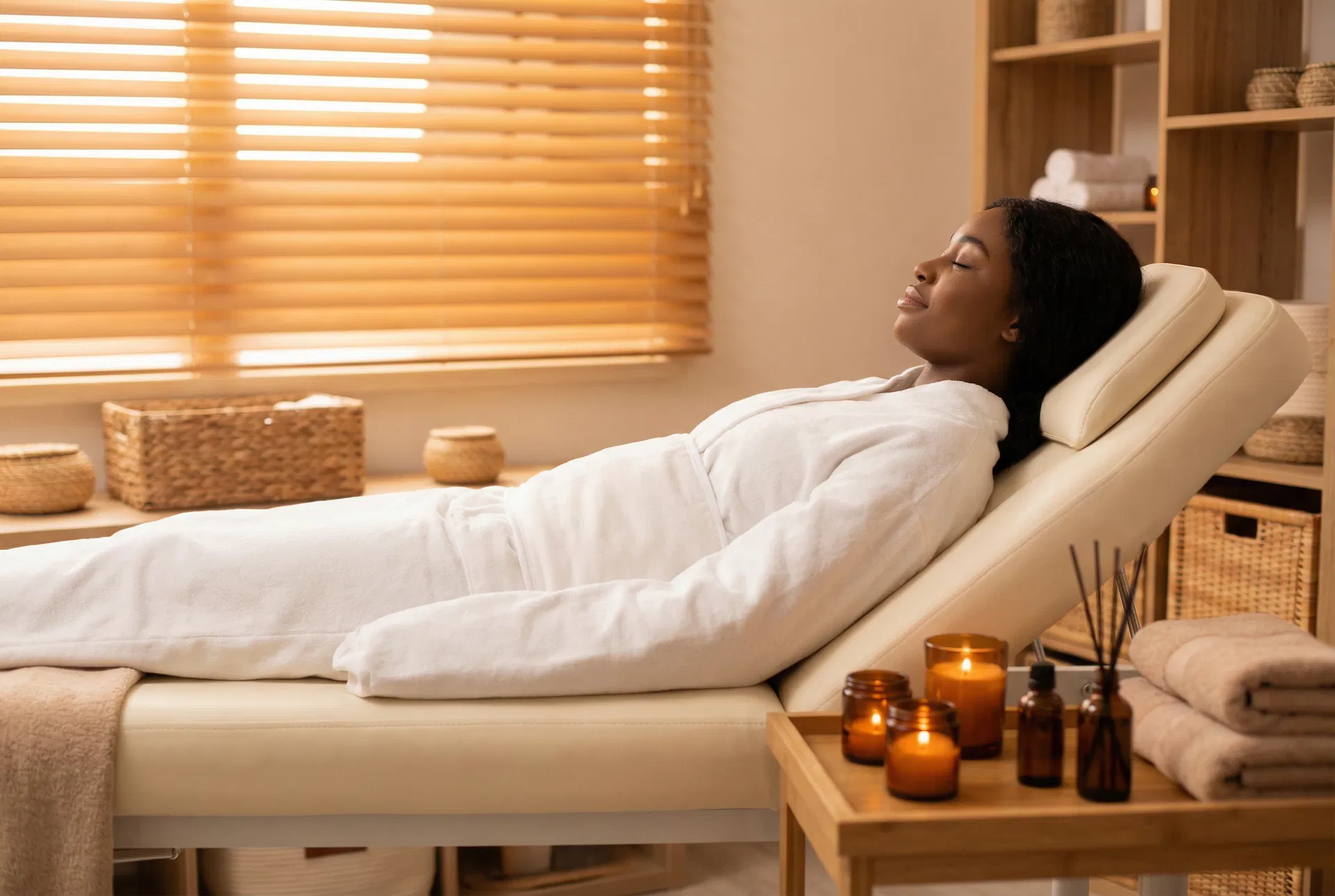 Deep tissue body massage