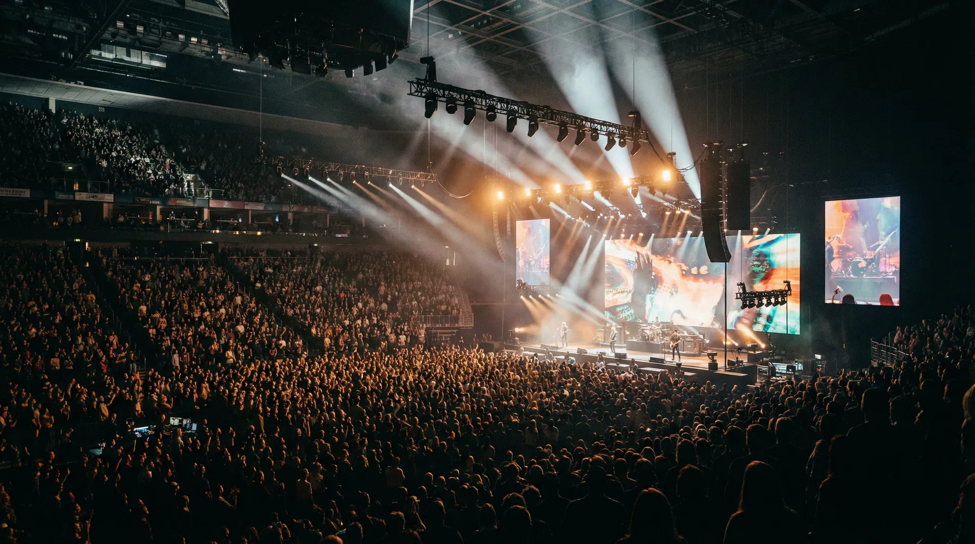 Major arena event production