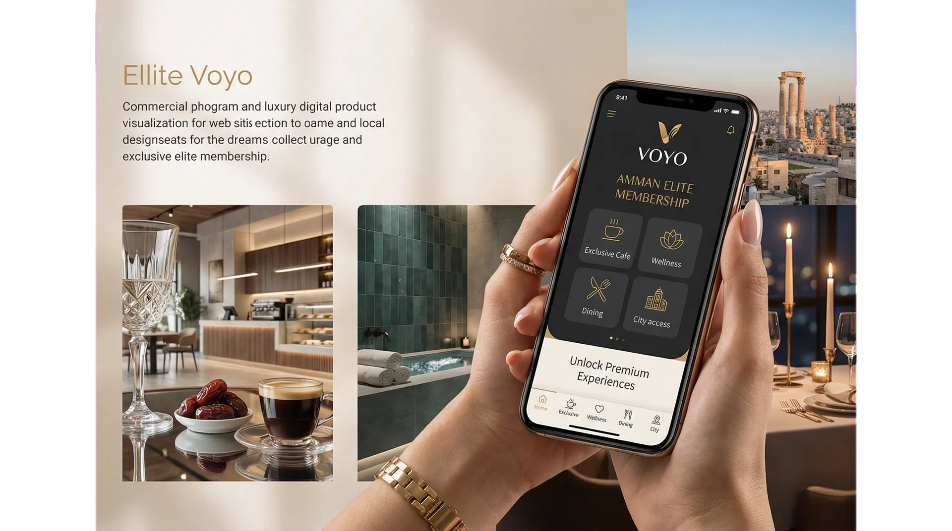 VOYO membership experience on mobile