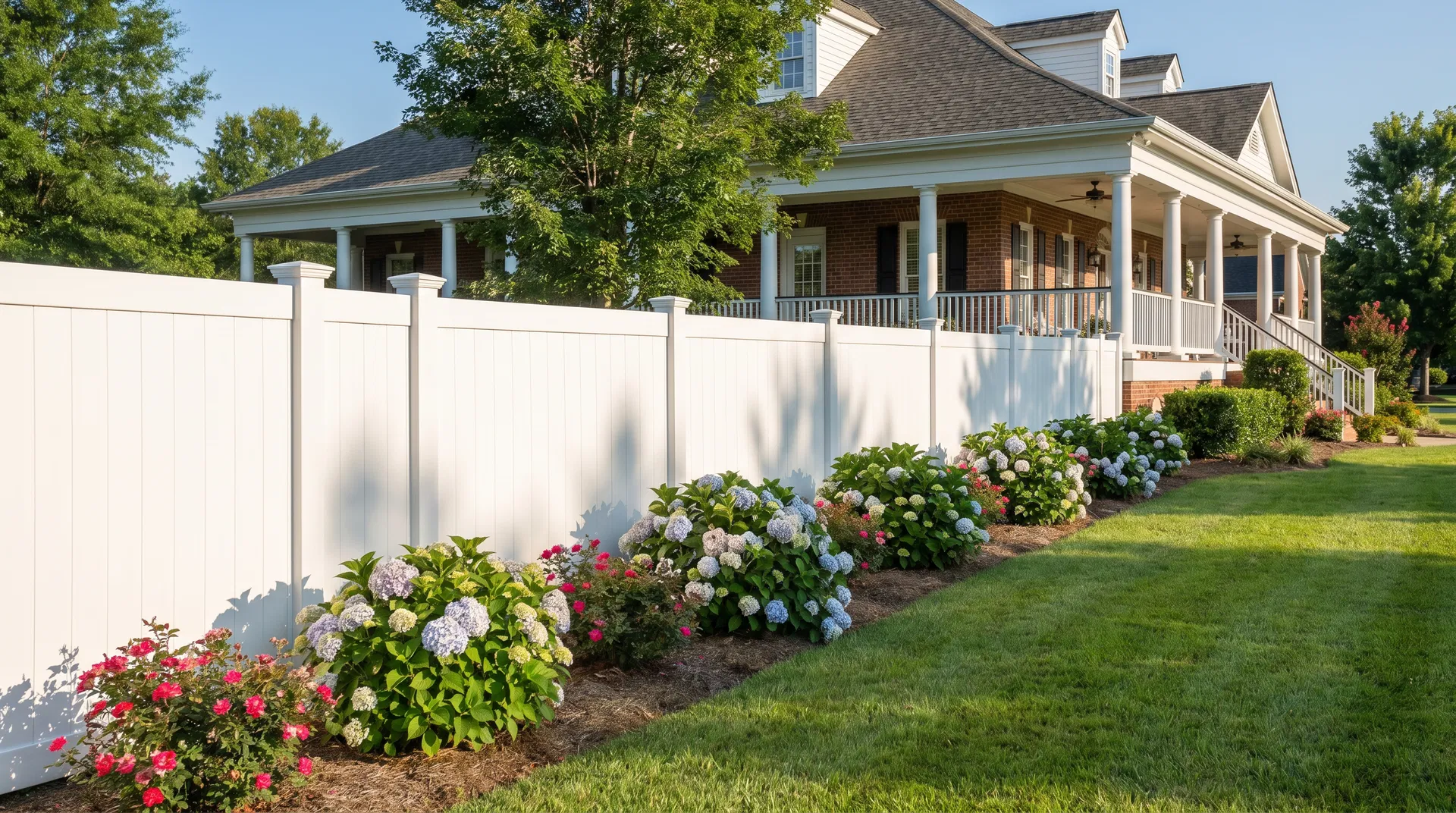 Vinyl Privacy Fencing