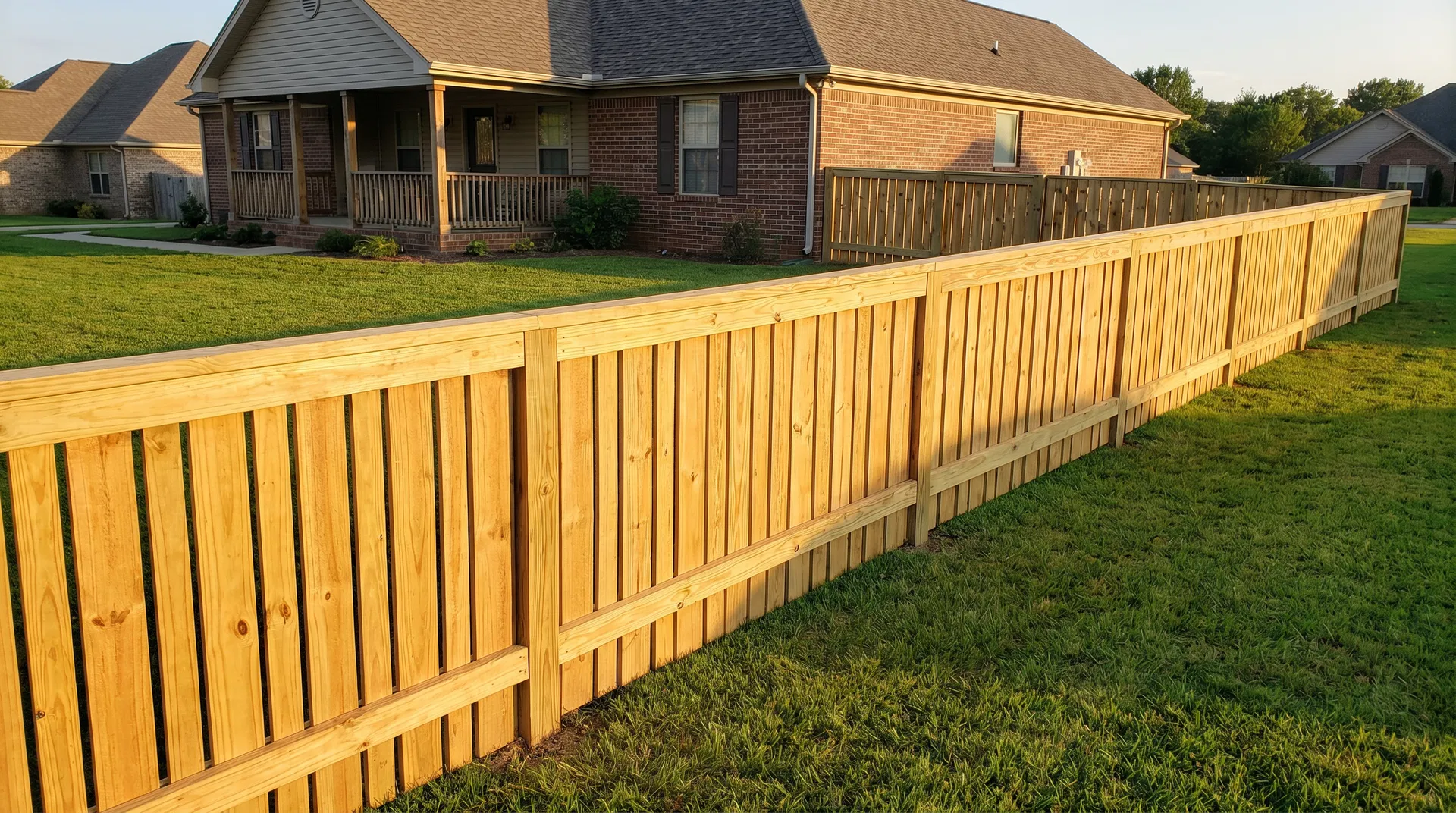 Wood Privacy Fencing