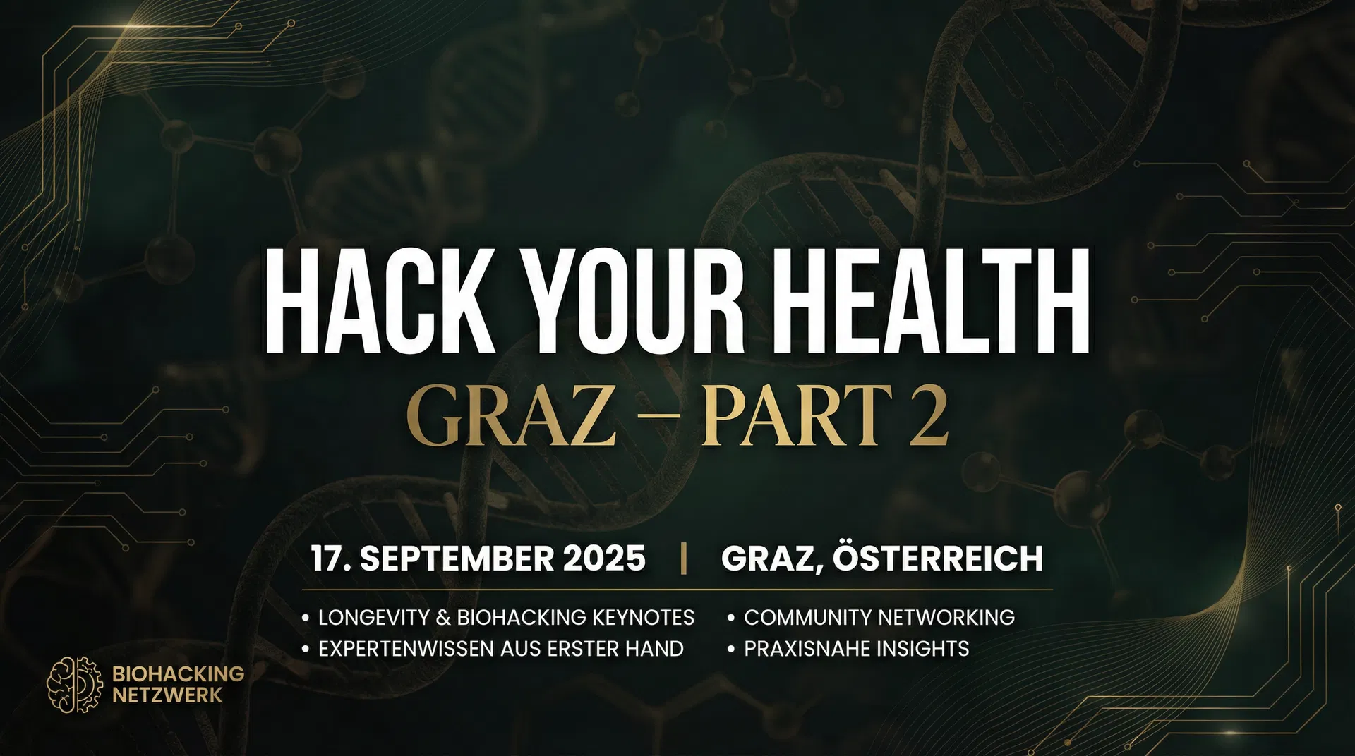 Hack Your Health Graz, Biohacking Part 2