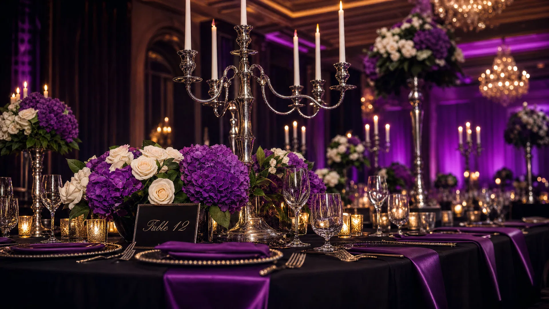 Luxury event setup