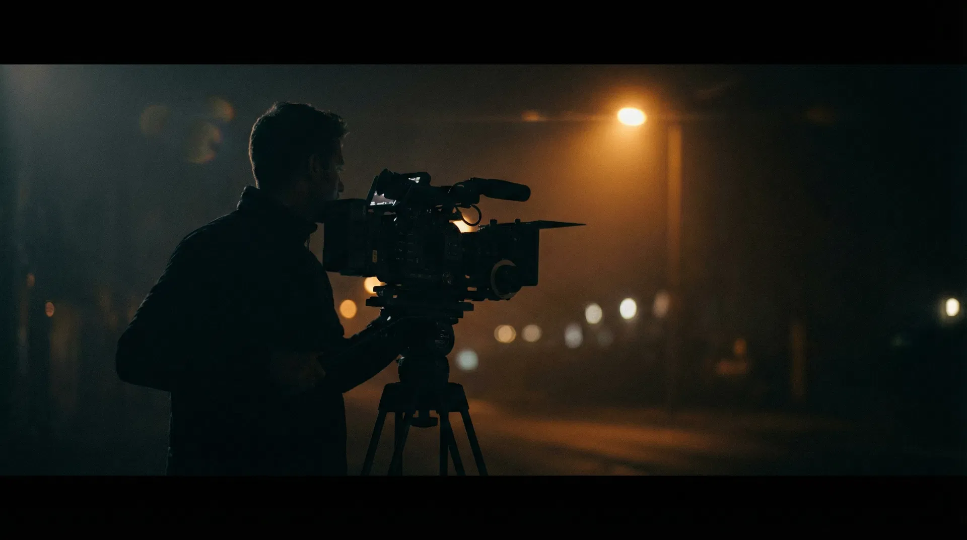 Videographer at work