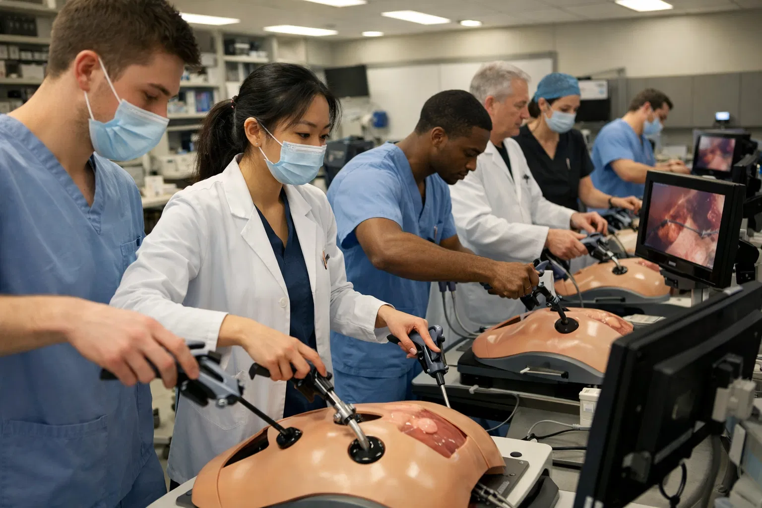 Alunos em Treinamento