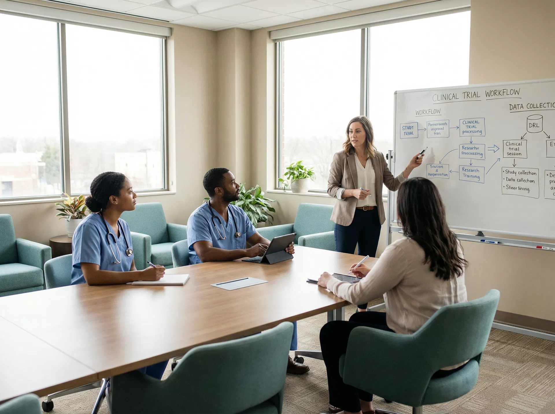 Clinical research training session