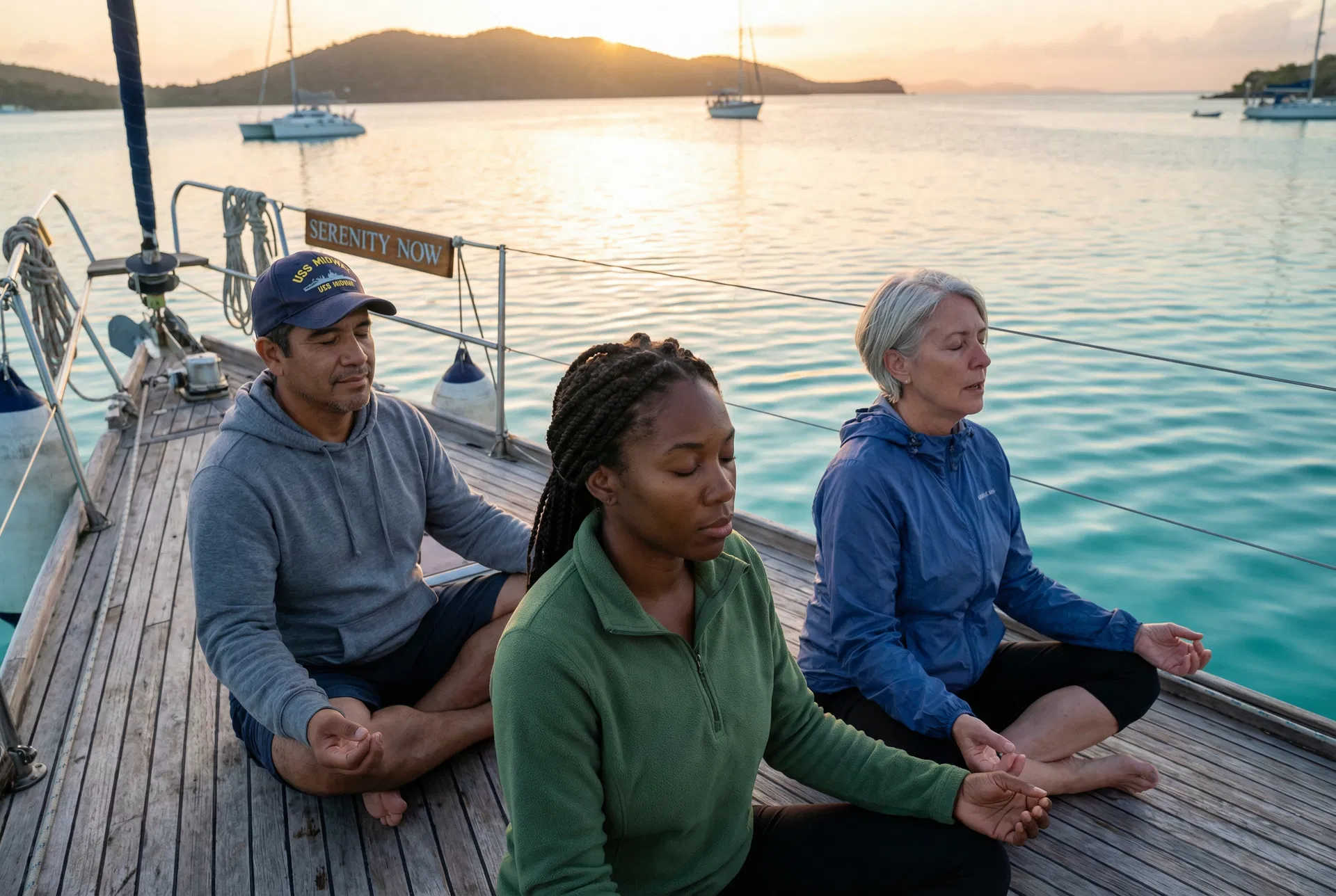 Meditation on the Boat