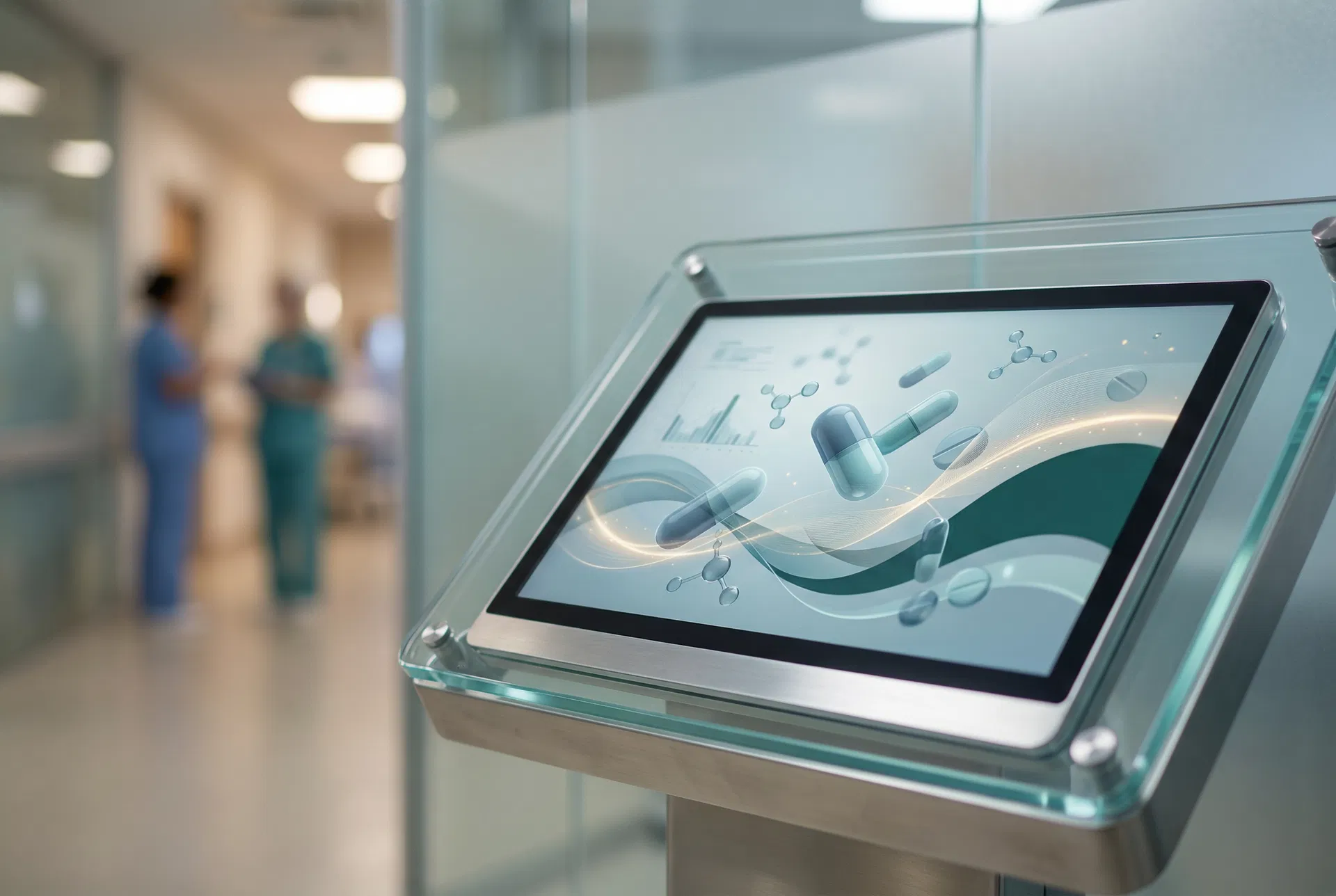 Pharma advertising at point of care