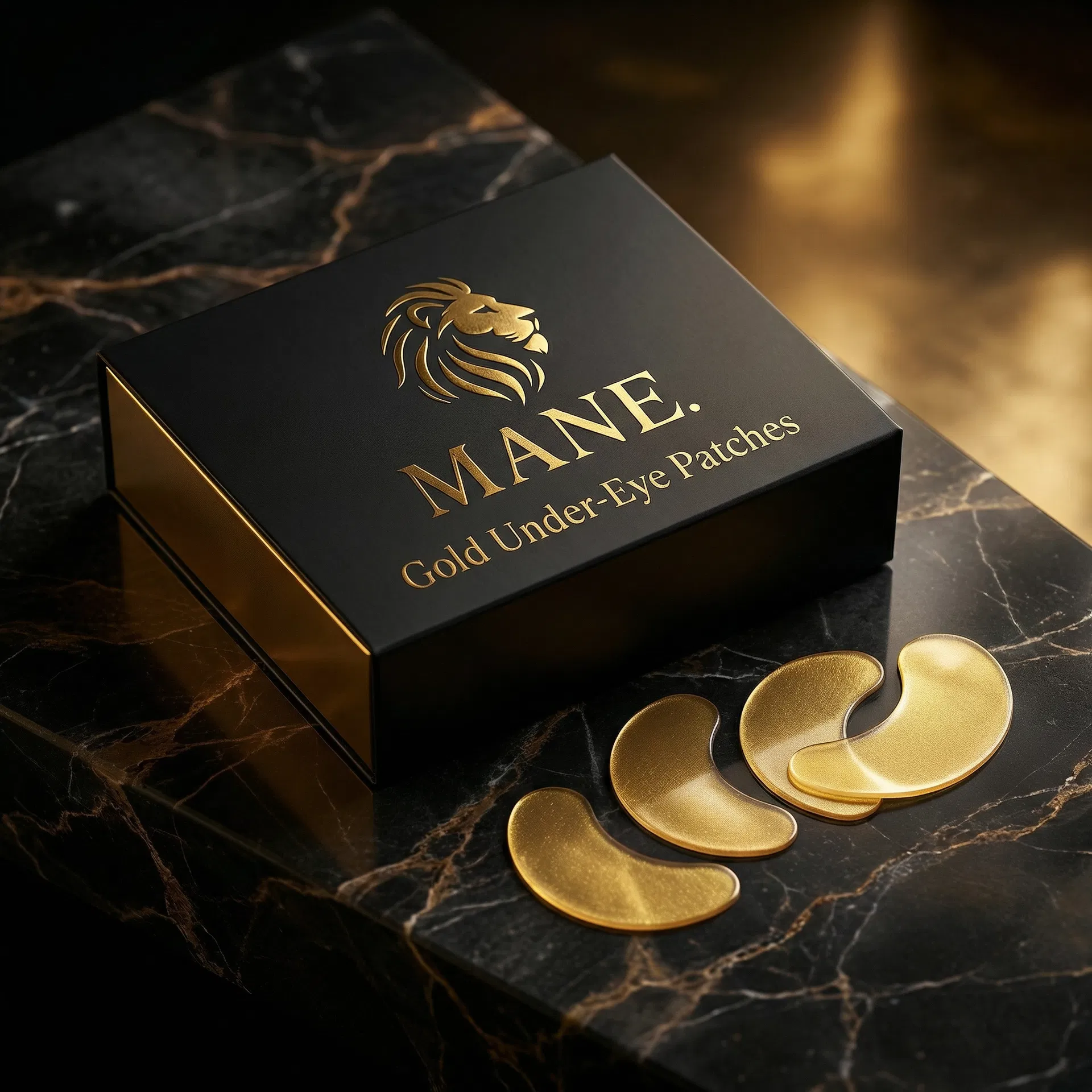 MANE Gold Under-Eye Patches