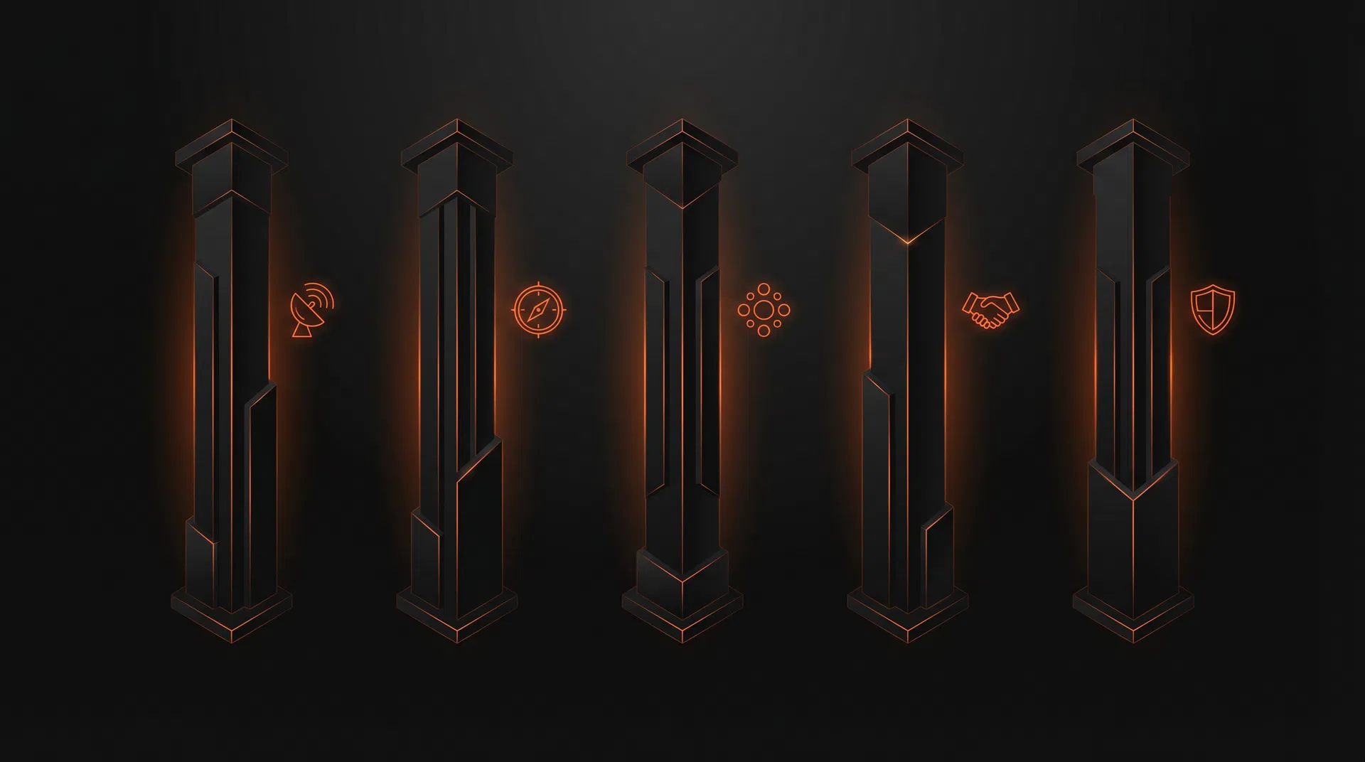 Os 5 pilares estratégicos