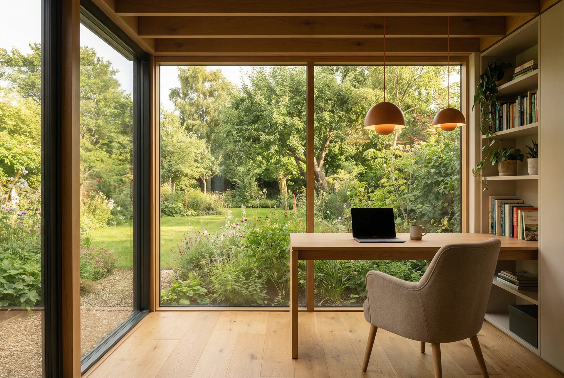 Garden room interior - serving Ashford