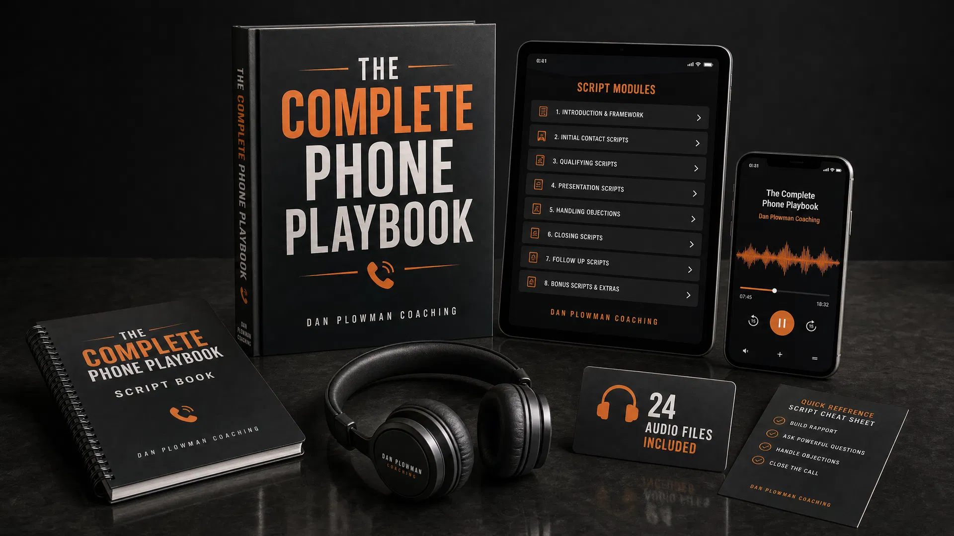 The Complete Phone Playbook - Scripts, Audio, and Training Materials